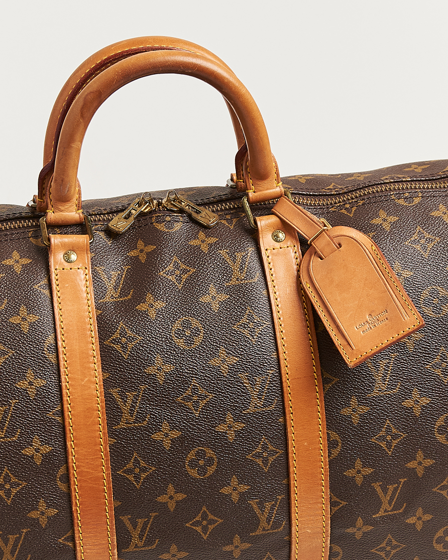 Uomini | Pre-Owned & Vintage Bags | Louis Vuitton Pre-Owned | Keepall Bandouliére 50 Monogram
