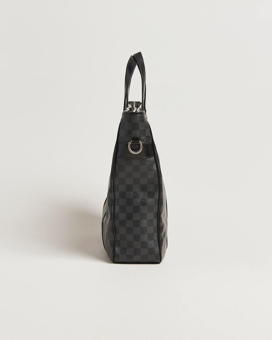 Uomini | Louis Vuitton Pre-Owned Tadao Tote Bag Damier Graphite | Louis Vuitton Pre-Owned | Tadao Tote Bag Damier Graphite
