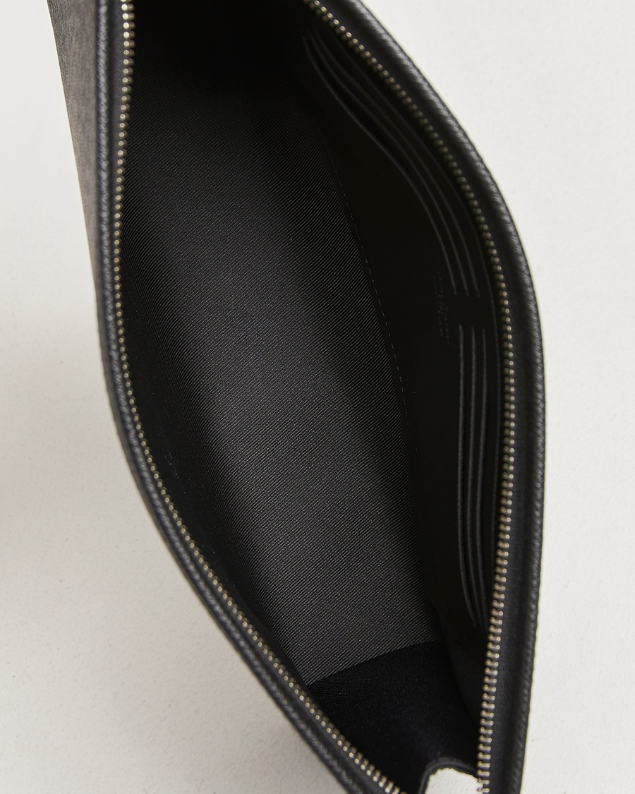 Uomini | Pre-Owned & Vintage Bags | Louis Vuitton Pre-Owned | Pochette Voyage Taiga MM Black