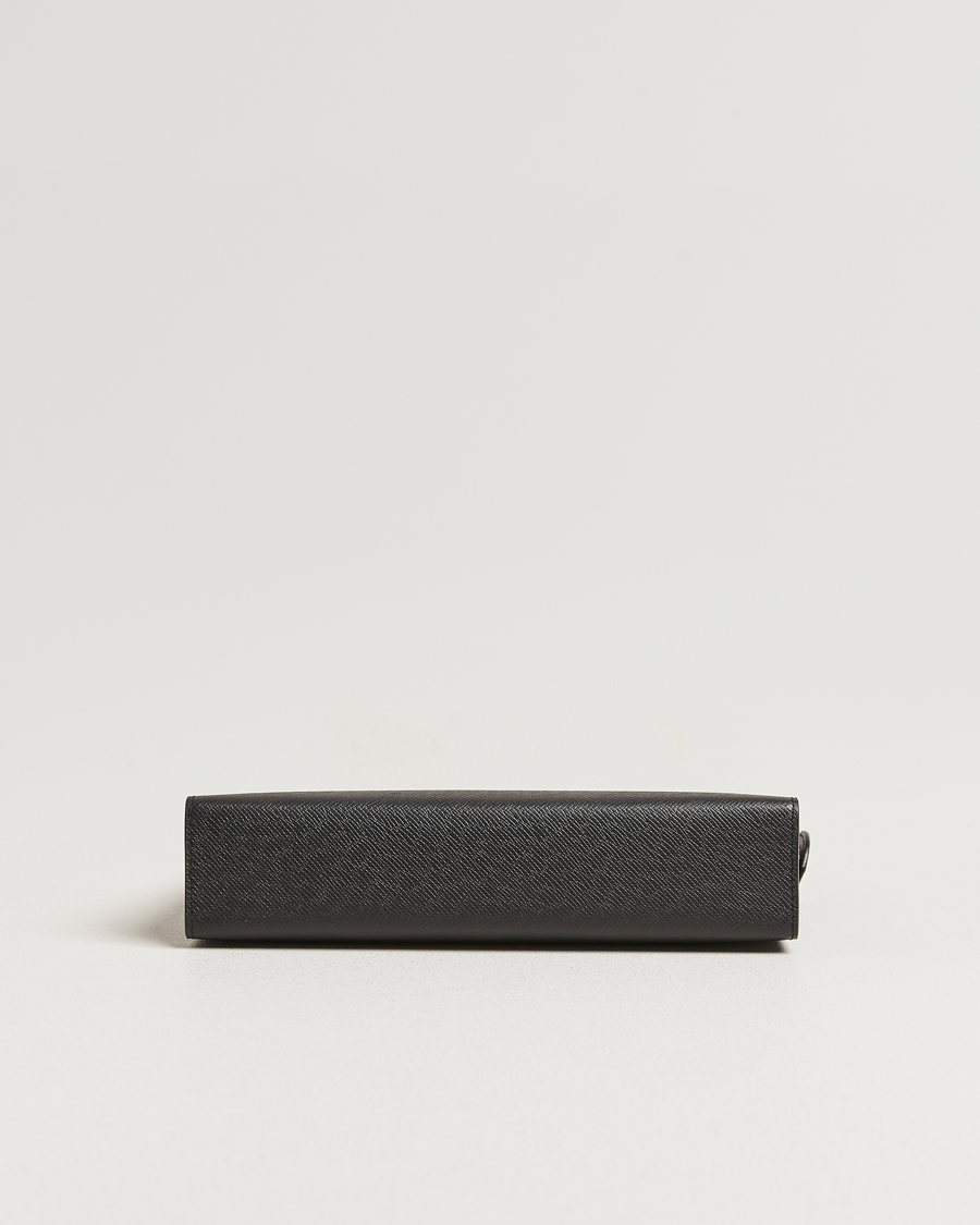 Uomini | Pre-Owned & Vintage Bags | Louis Vuitton Pre-Owned | Pochette Voyage Taiga MM Black