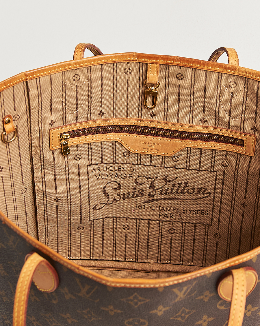 Uomini | Pre-Owned & Vintage Bags | Louis Vuitton Pre-Owned | Neverfull MM Monogram