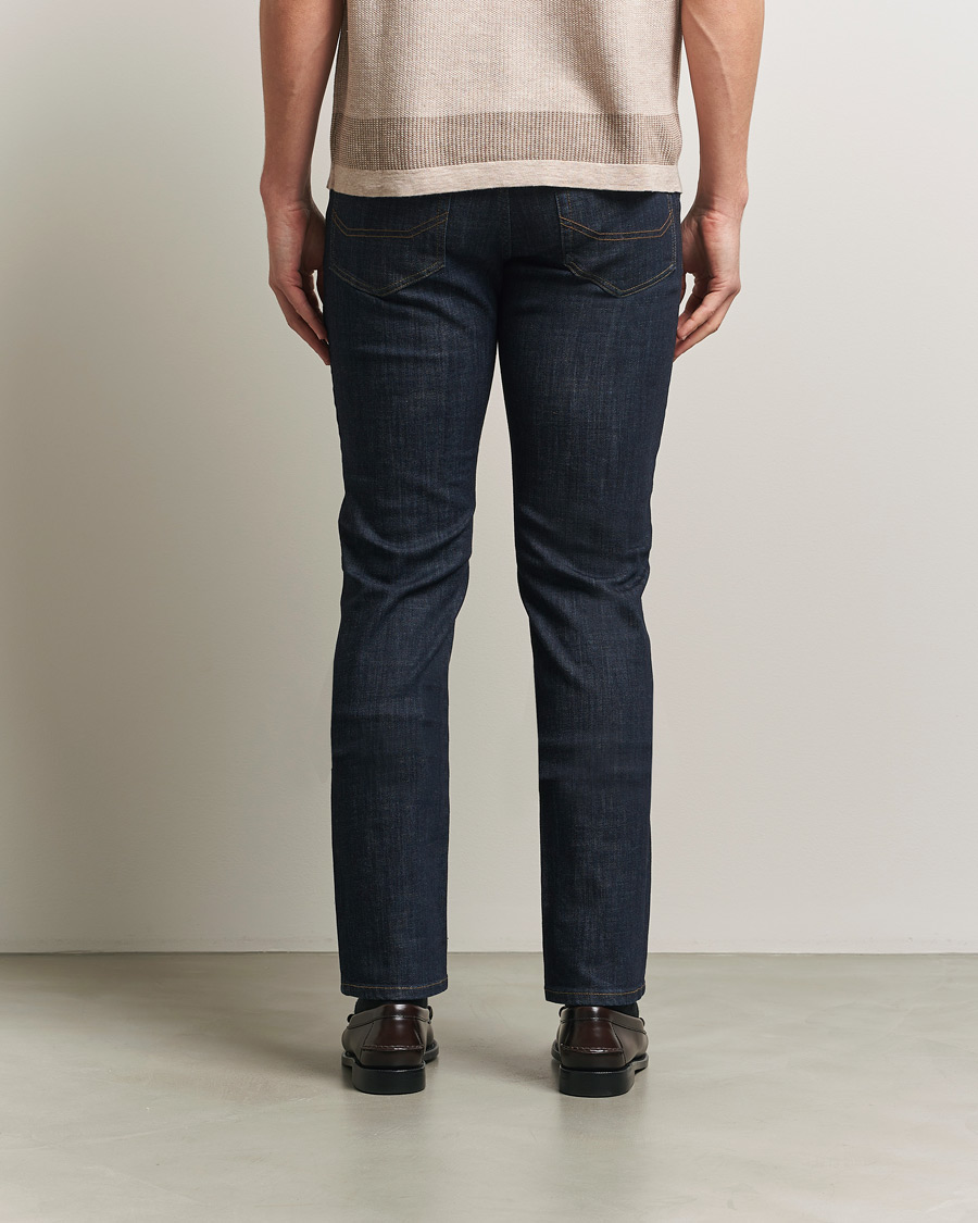 Uomini | Pantaloni | Brioni | 5-Pocket Denim Dark Blue Wash