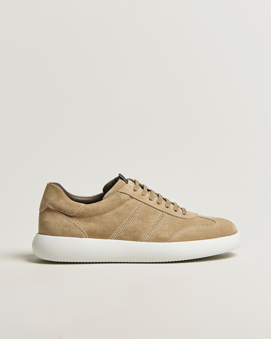 Uomini | Sneakers | Brioni | Cassetta Sneakers Beige Suede