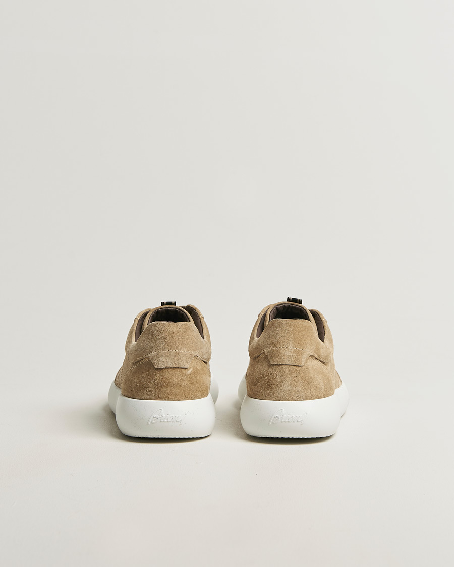 Uomini | Sneakers | Brioni | Cassetta Sneakers Beige Suede