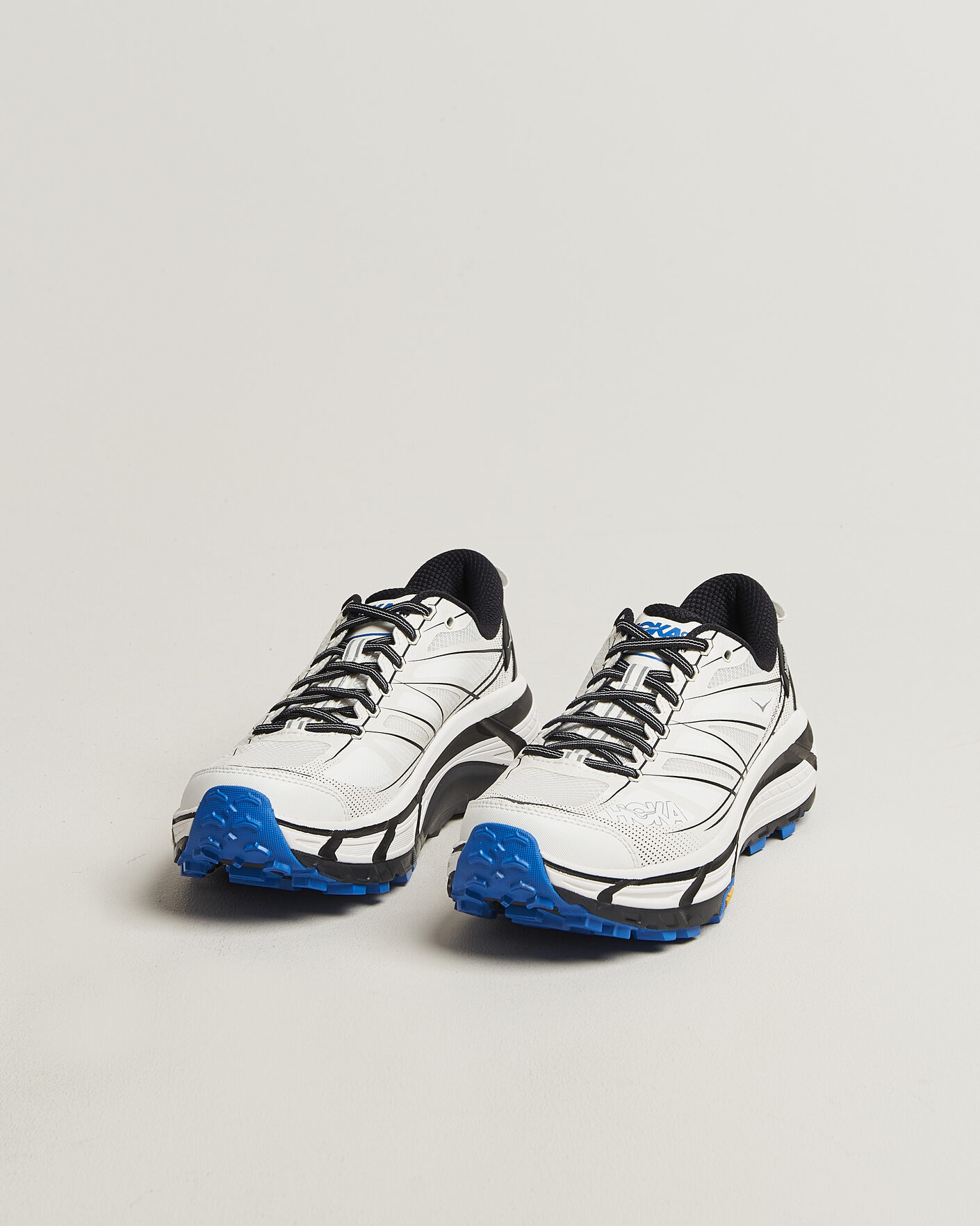 Uomini |  | Hoka One | Hoka Mafate Speed 2 White/Cobalt Blue