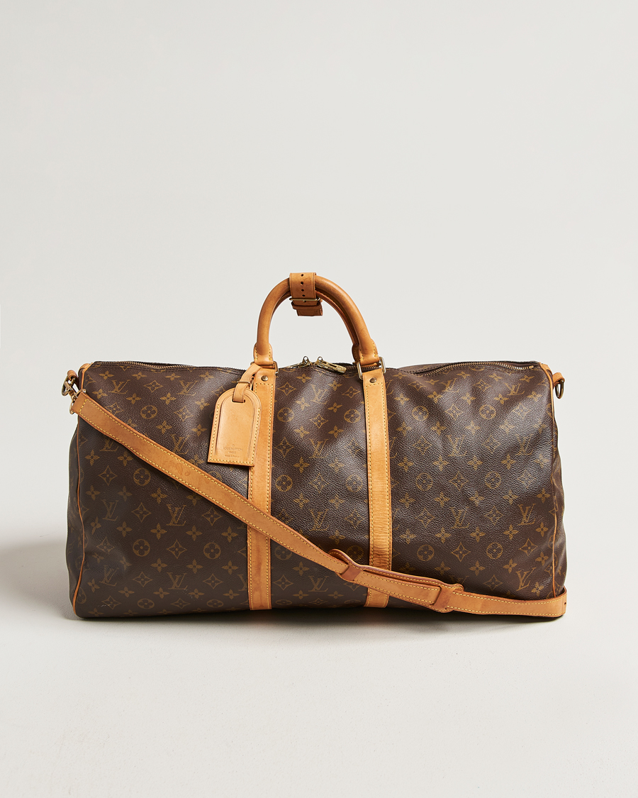 Uomini | Pre-Owned & Vintage Bags | Louis Vuitton Pre-Owned | Keepall Bandouliére 55 Monogram