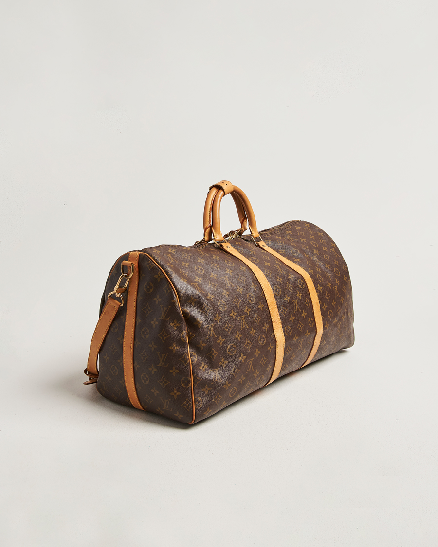 Uomini | Pre-Owned & Vintage Bags | Louis Vuitton Pre-Owned | Keepall Bandouliére 55 Monogram