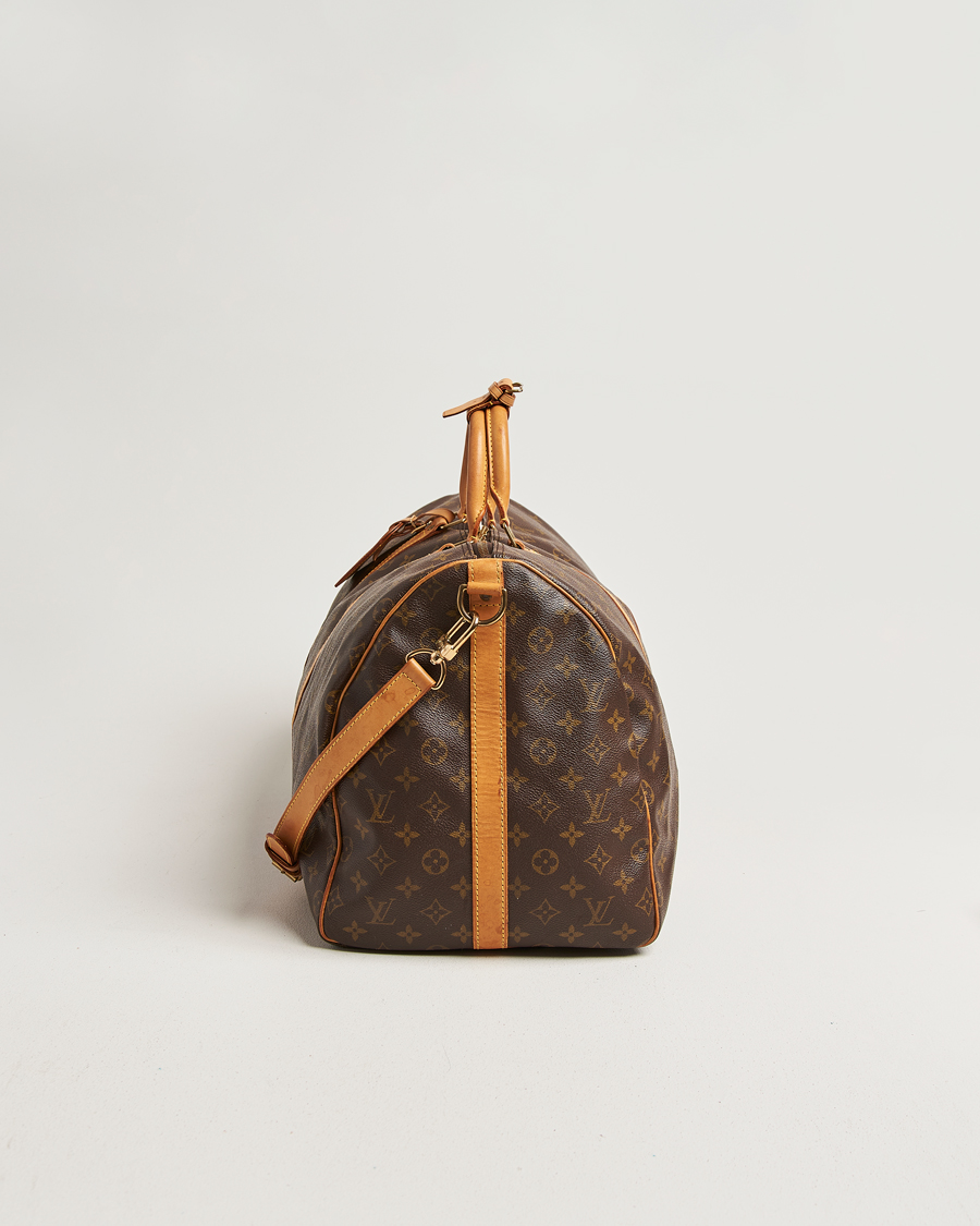 Uomini | Pre-Owned & Vintage Bags | Louis Vuitton Pre-Owned | Keepall Bandouliére 55 Monogram
