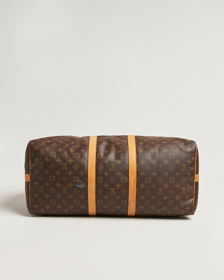 Uomini | Pre-Owned & Vintage Bags | Louis Vuitton Pre-Owned | Keepall Bandouliére 55 Monogram