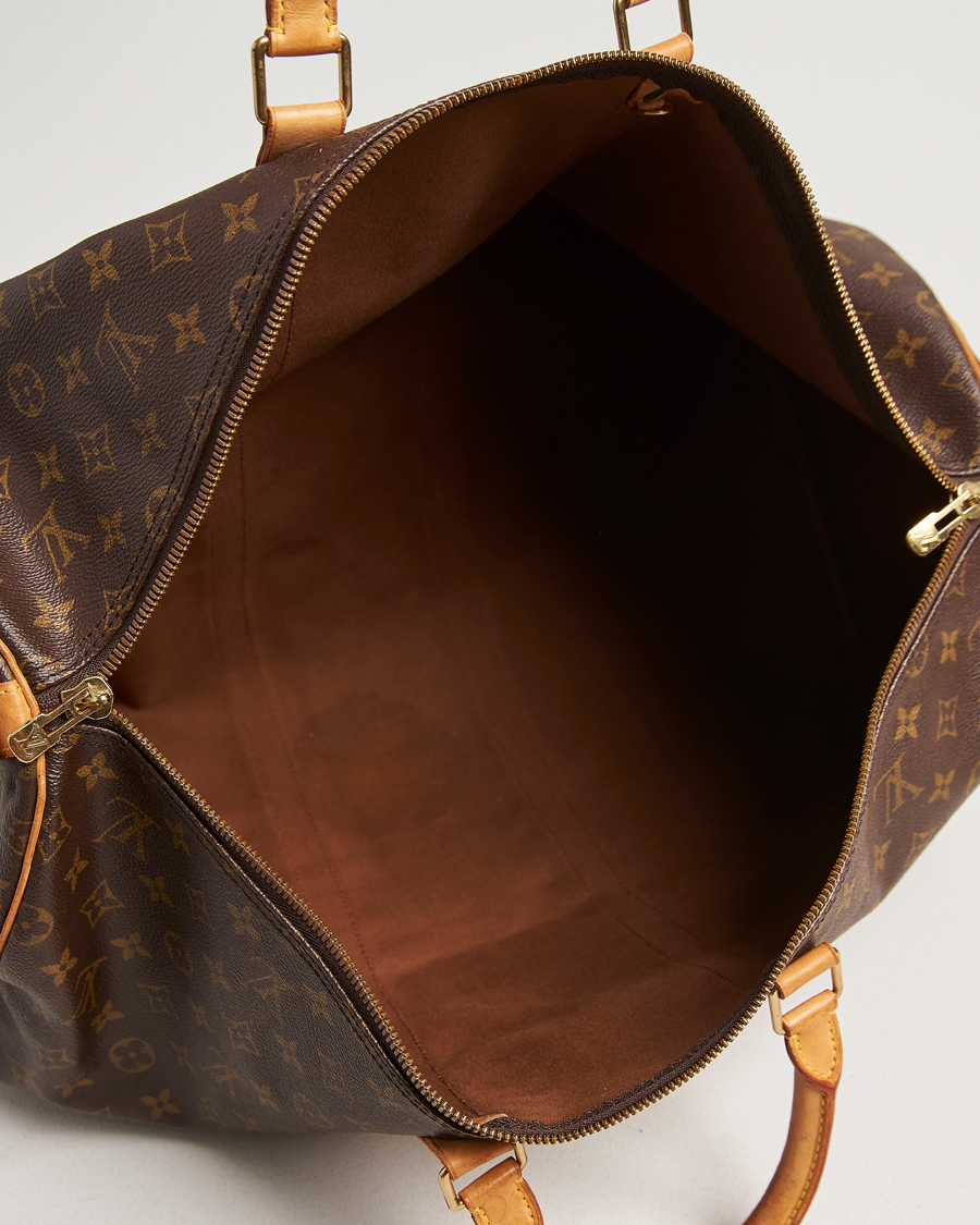 Uomini | Pre-Owned & Vintage Bags | Louis Vuitton Pre-Owned | Keepall Bandouliére 55 Monogram