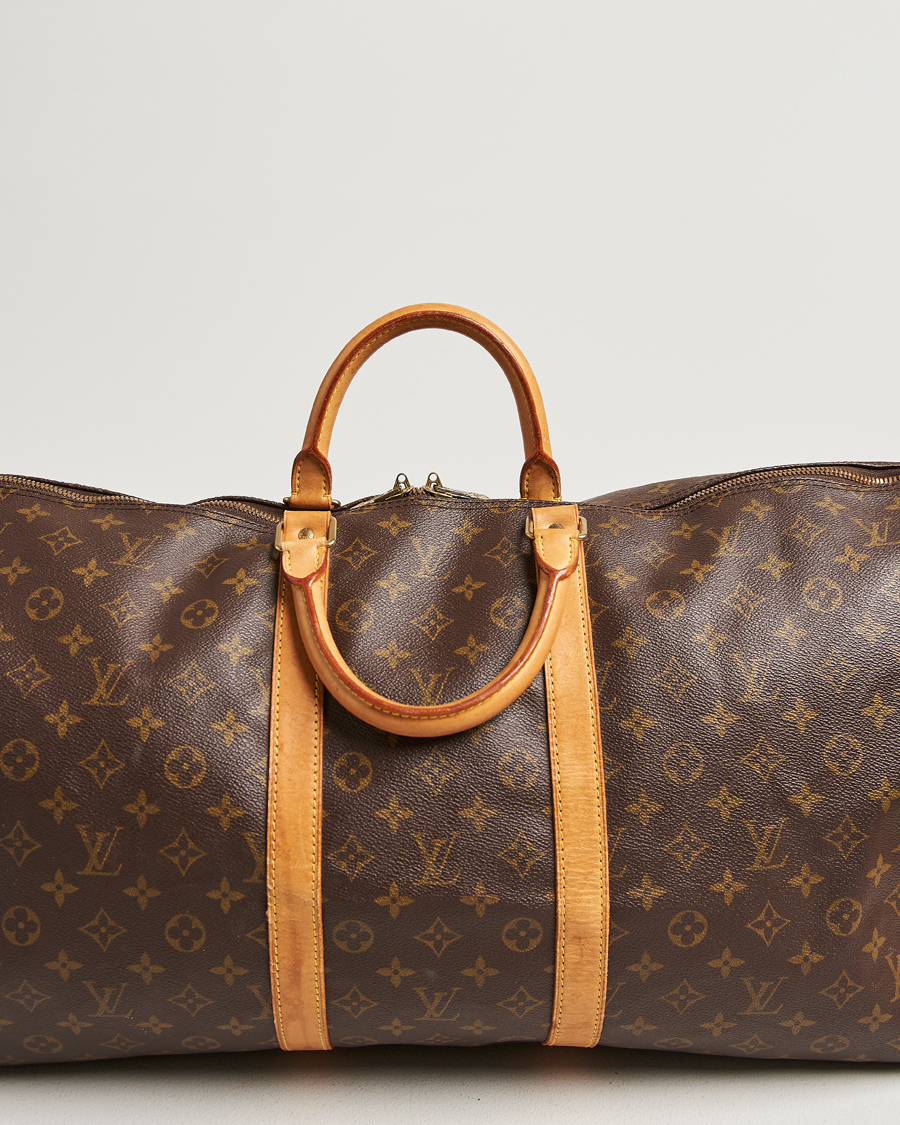 Uomini | Pre-Owned & Vintage Bags | Louis Vuitton Pre-Owned | Keepall Bandouliére 55 Monogram