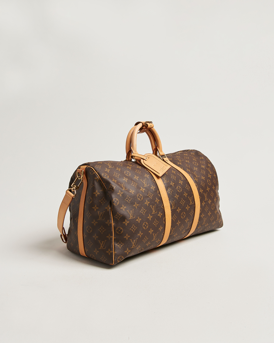 Uomini | Pre-Owned & Vintage Bags | Louis Vuitton Pre-Owned | Keepall Bandouliére 50 Monogram