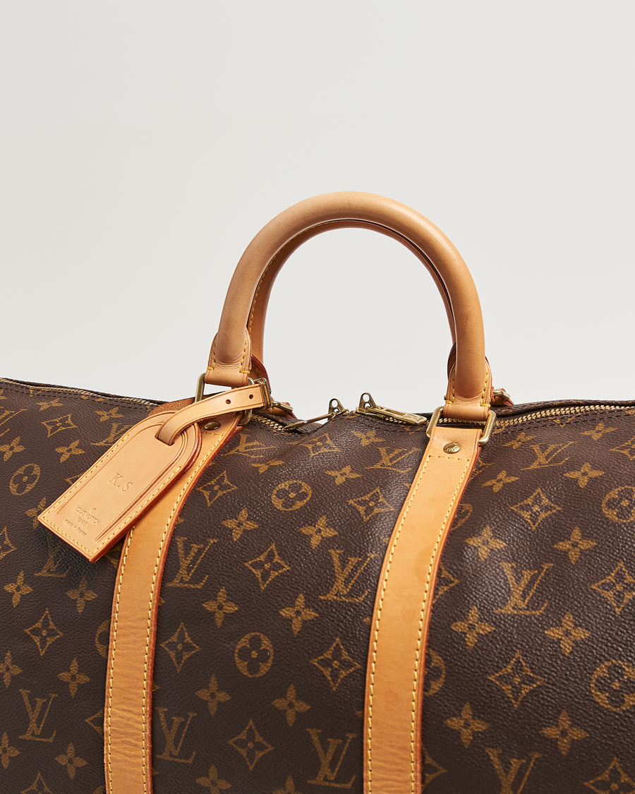 Uomini | Pre-Owned & Vintage Bags | Louis Vuitton Pre-Owned | Keepall Bandouliére 50 Monogram