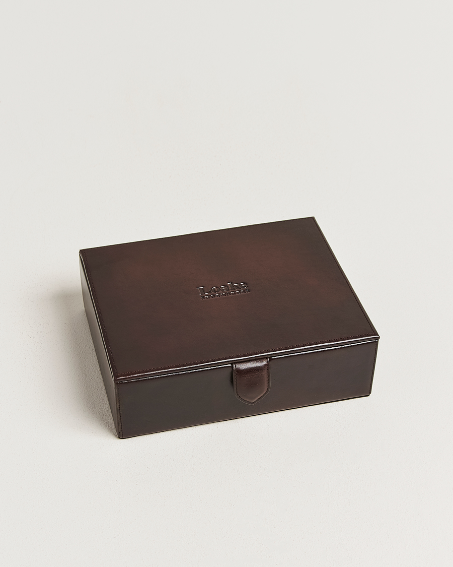 Uomini | Cura delle scarpe | Loake Shoemakers | Saphir Small Leather Valet Box