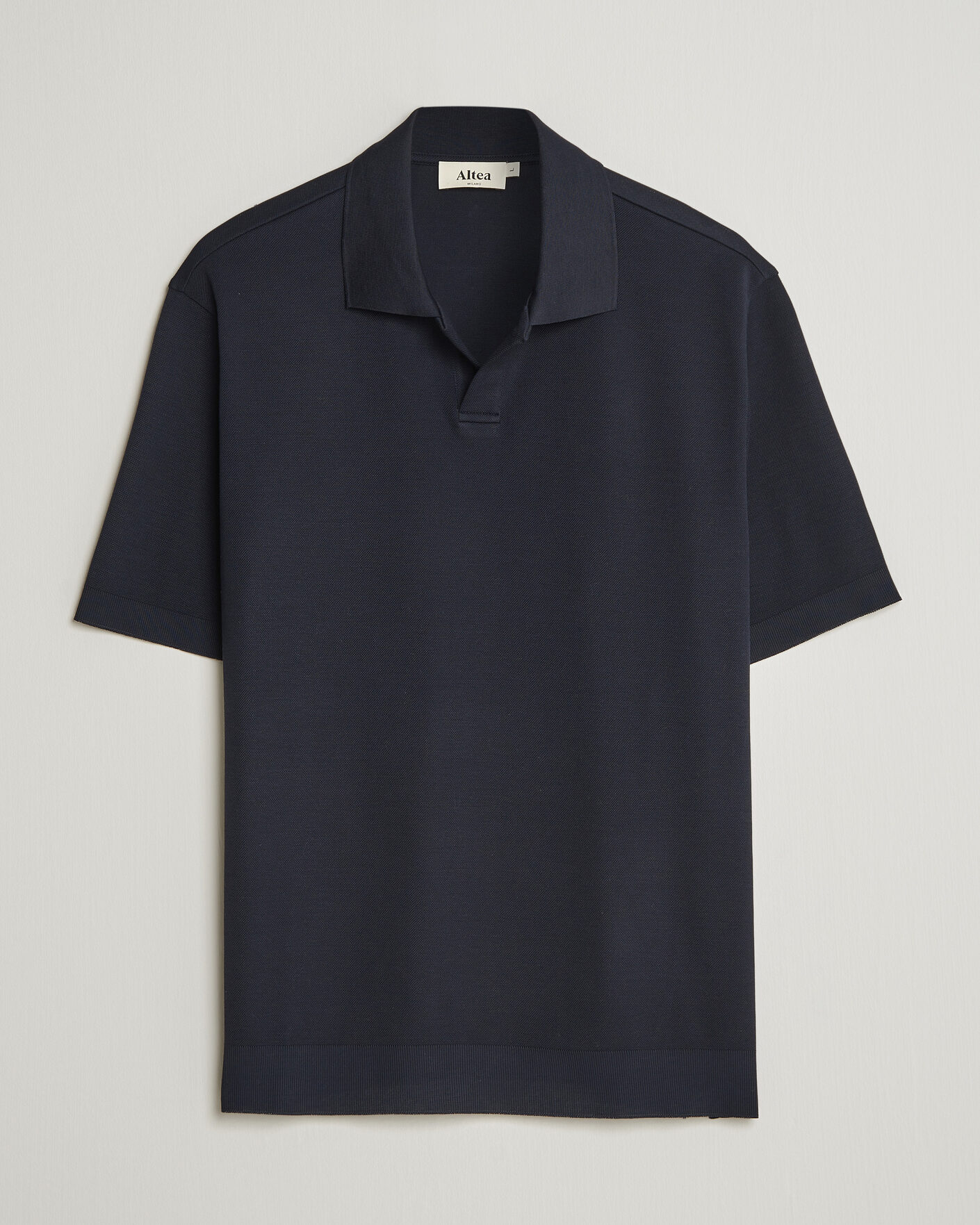 Uomini | Polo | Altea | Jersey Piquet Polo Navy