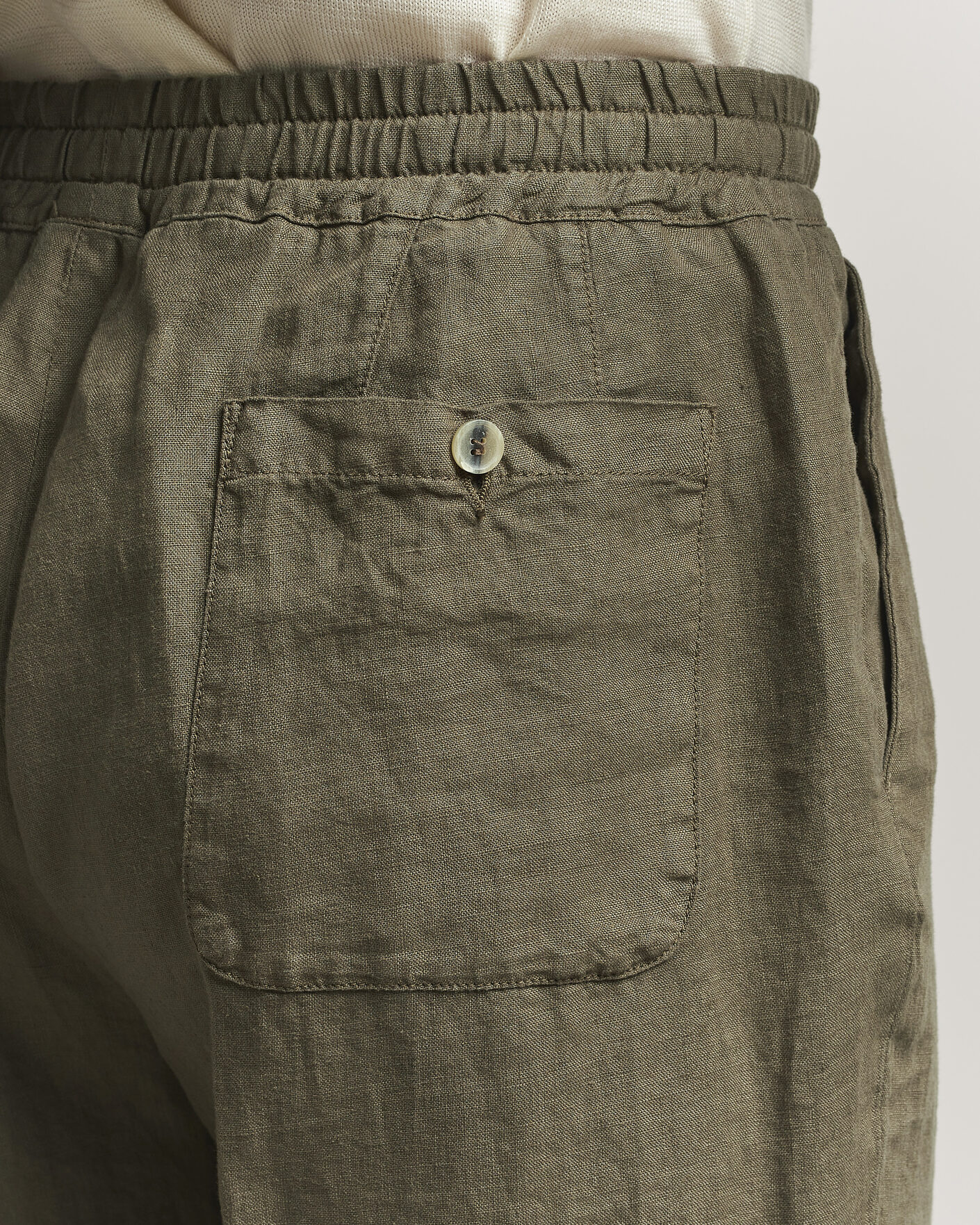 Uomini | Pantaloni | Altea | Linen Pants Military