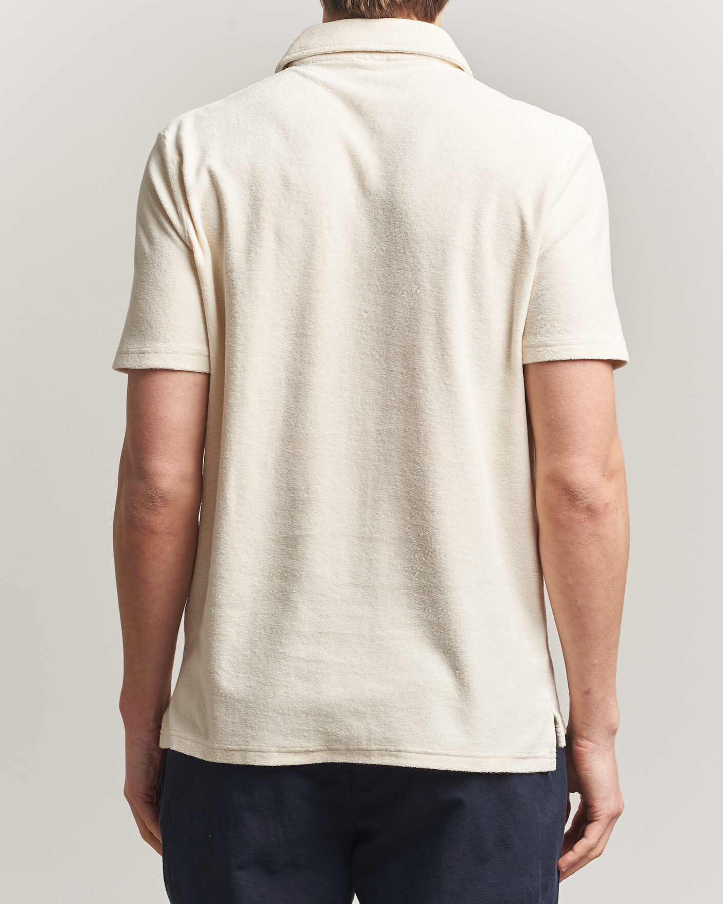 Uomini | Polo | Altea | Terry Cotton Polo Off White