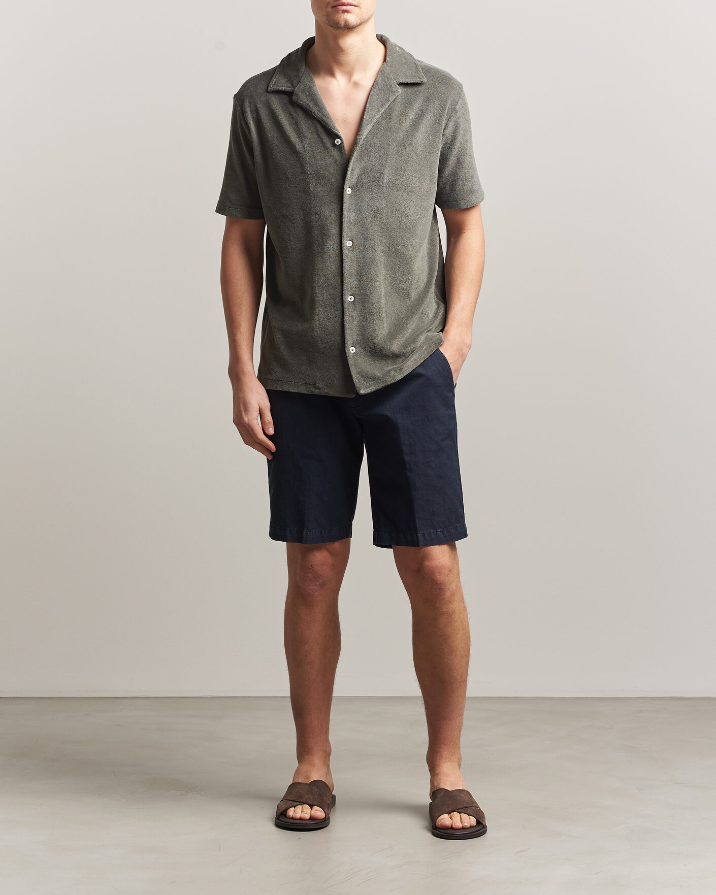 Uomini | Camicie | Altea | Terry Bowling Shirt Olive