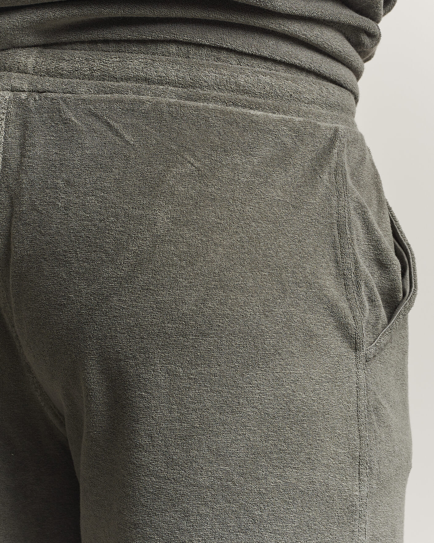 Uomini | Pantaloncini | Altea | Terry Drawstring Shorts Olive