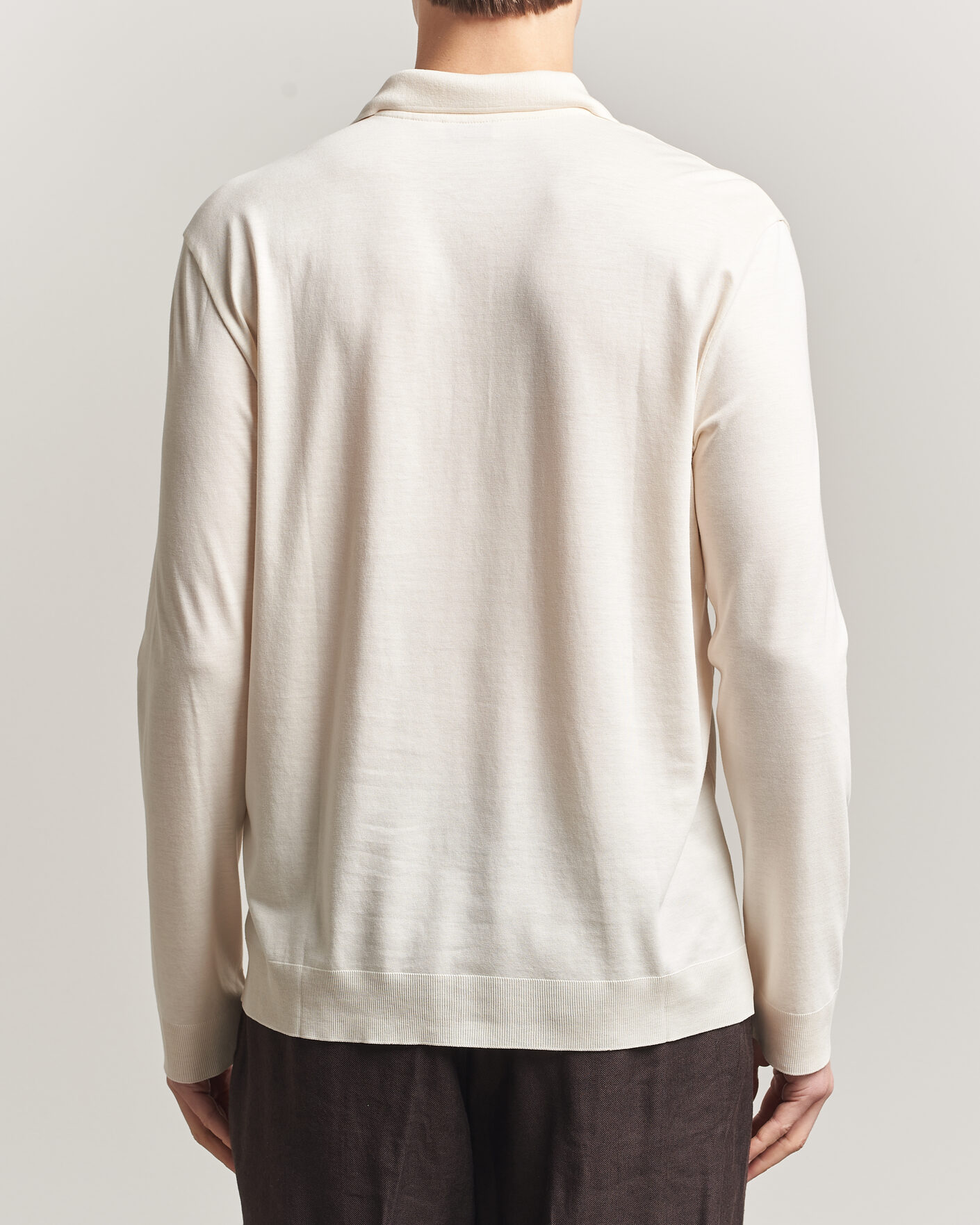 Uomini | Camicie | Altea | Jersey Knit Shirt Off White