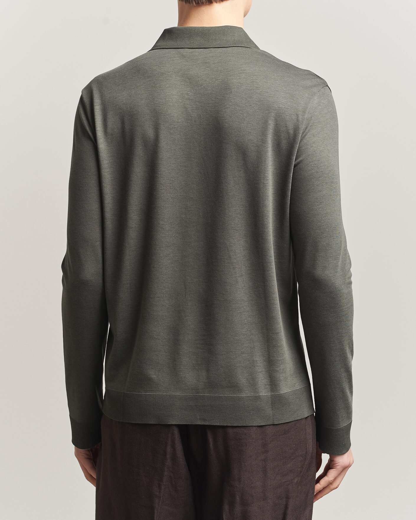 Uomini | Camicie | Altea | Jersey Knit Shirt Olive