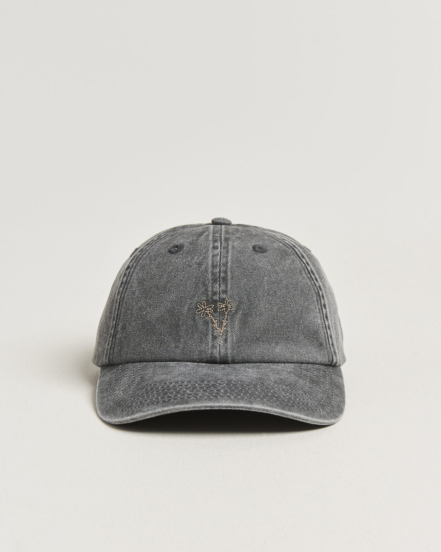 Uomini | Cappelli & Berretti | Forét | Bouquet Heavy Washed Cap Washed Black