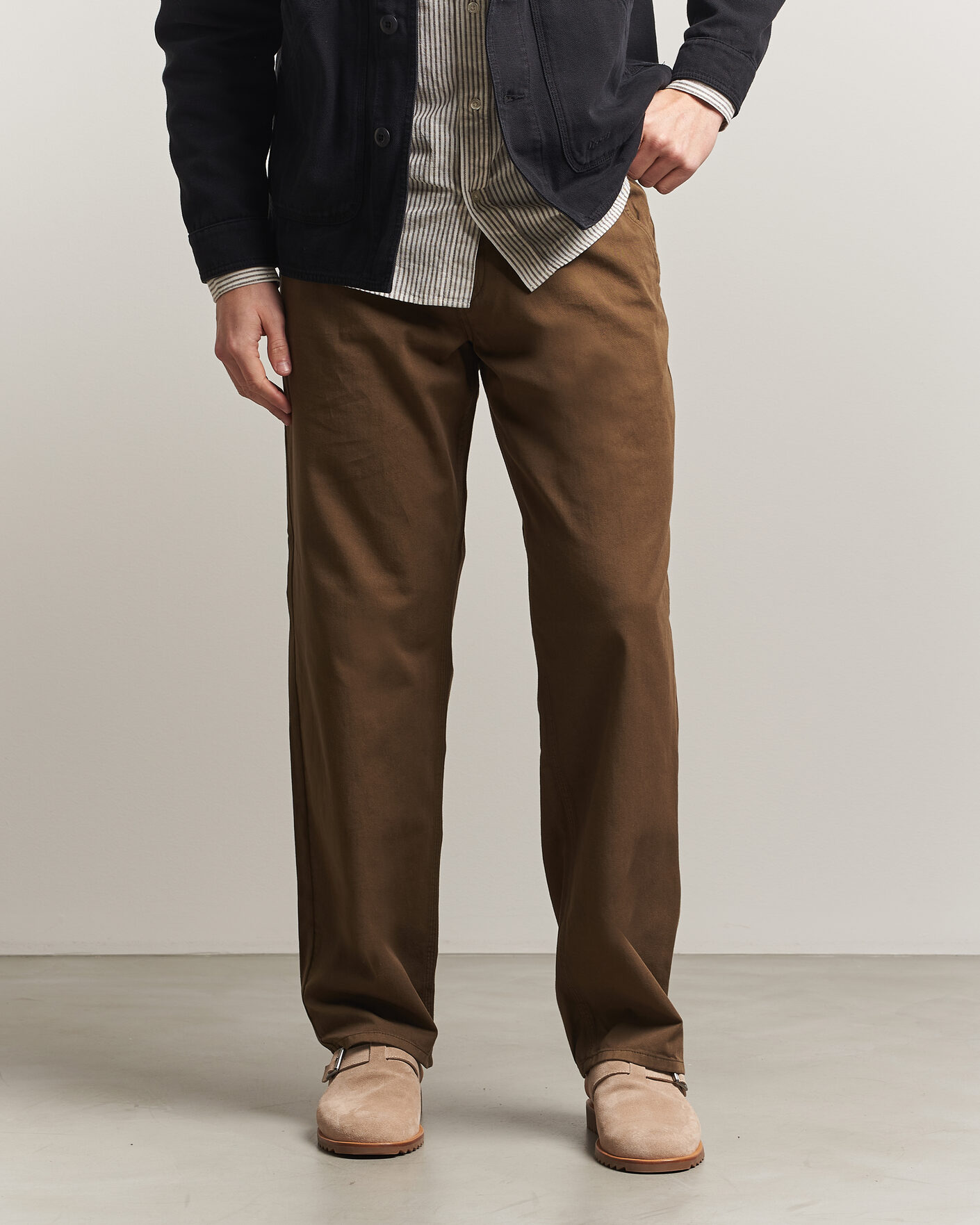 Uomini | Pantaloni | Forét | Clay Light Pants Algae Green