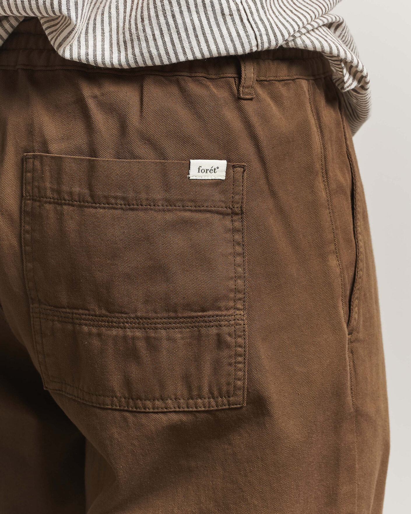 Uomini | Pantaloni | Forét | Clay Light Pants Algae Green