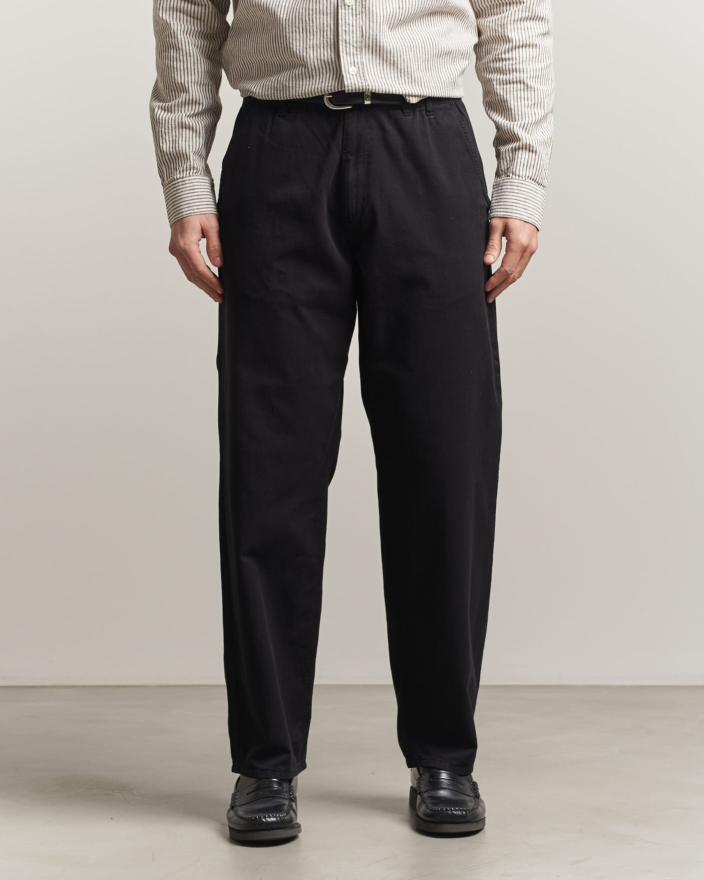 Uomini | Pantaloni | Forét | Clay Light Pants Black
