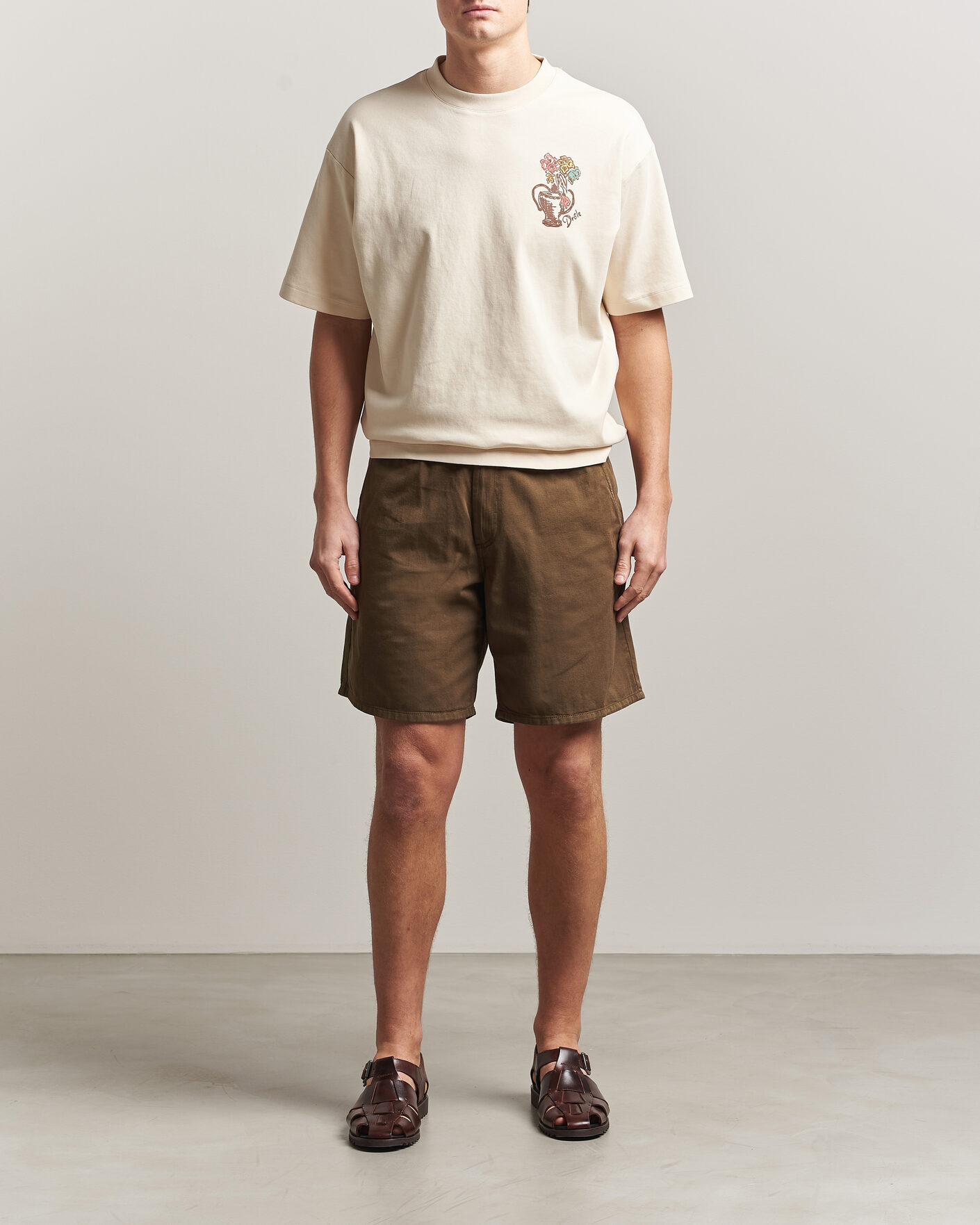 Uomini | Pantaloncini | Forét | Clay Light Shorts Algae Green