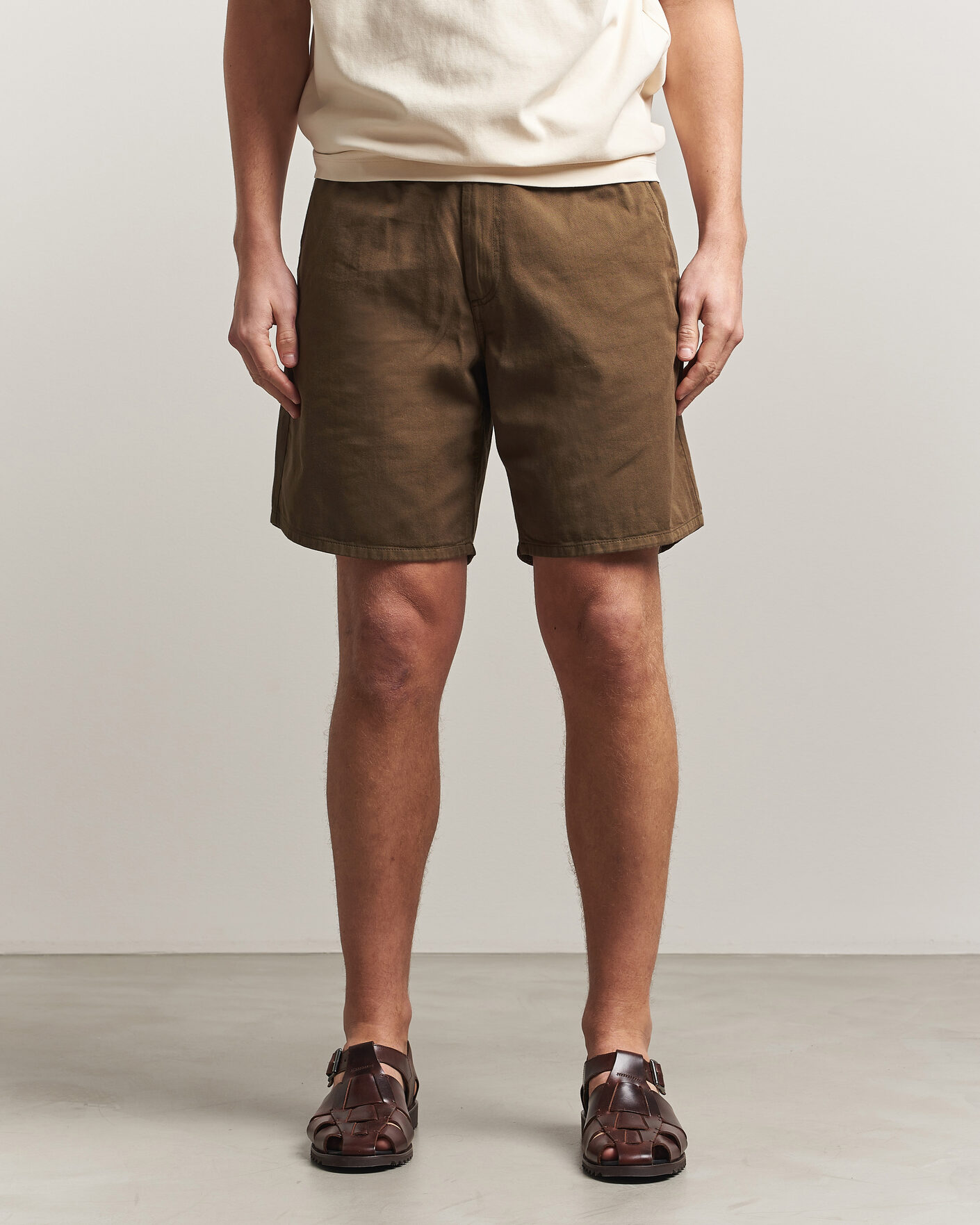 Uomini | Pantaloncini | Forét | Clay Light Shorts Algae Green