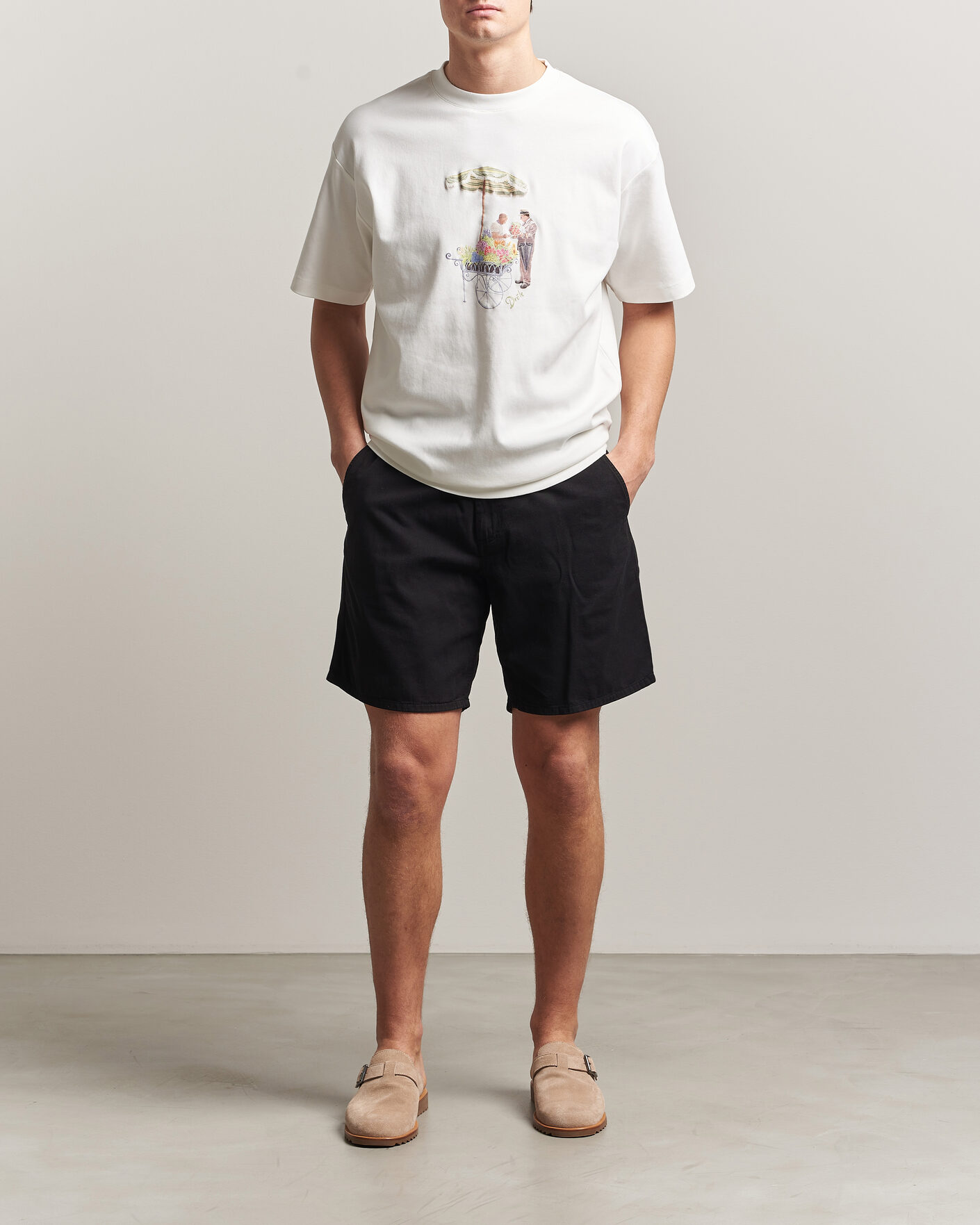 Uomini | Pantaloncini | Forét | Clay Light Shorts Black