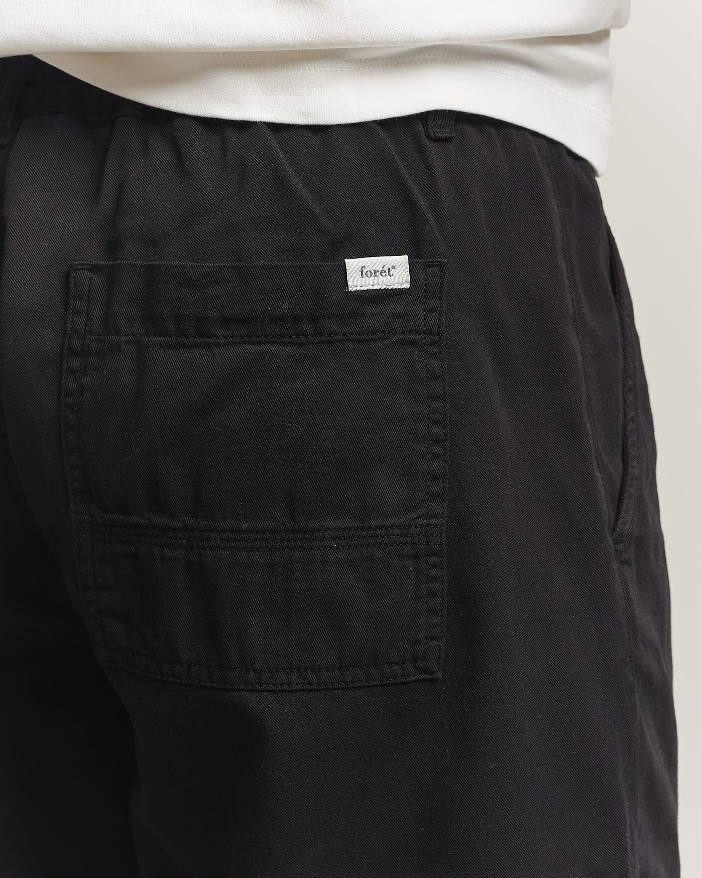 Uomini | Pantaloncini | Forét | Clay Light Shorts Black