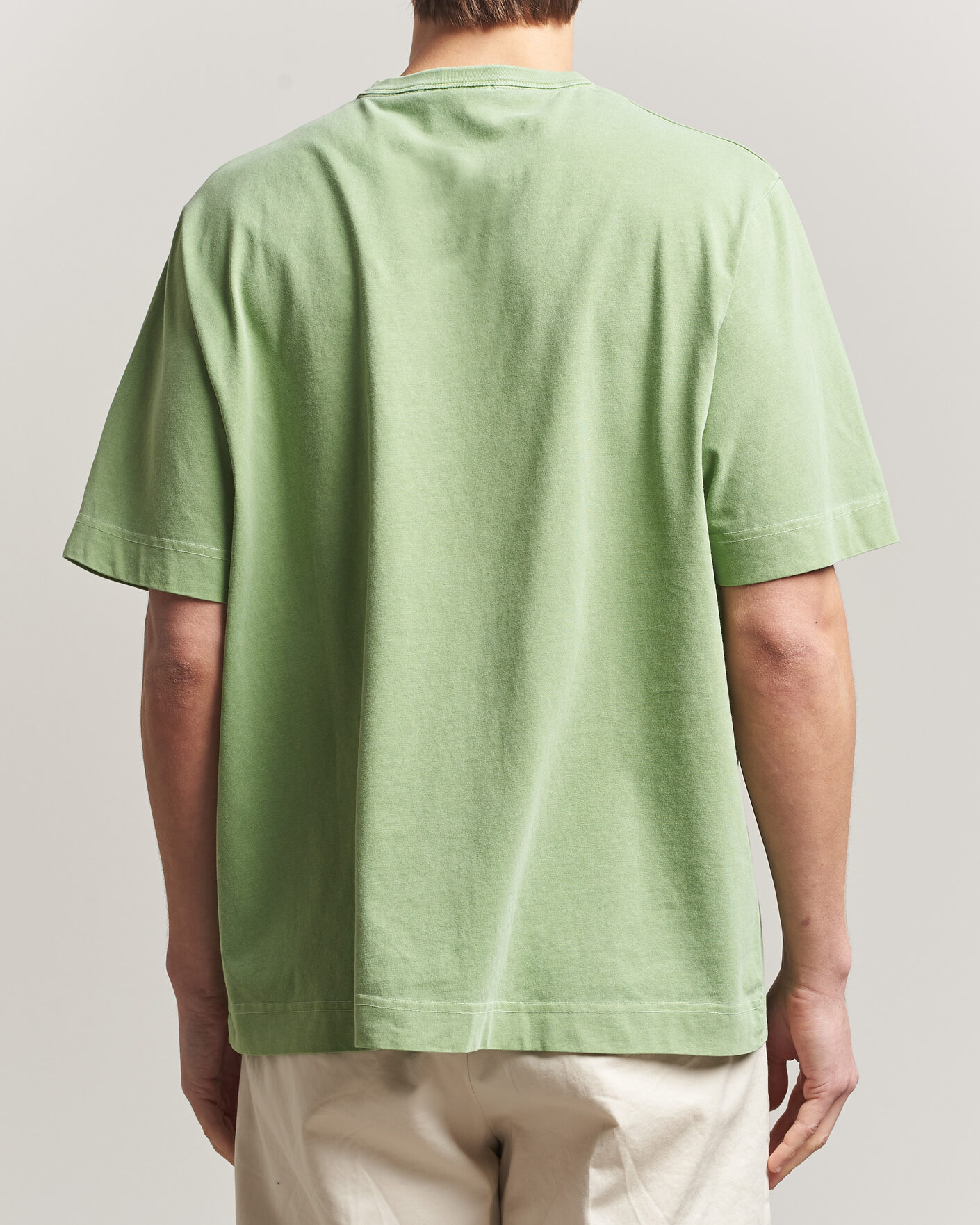 Uomini | T-shirt | Forét | Park Loose Fit T-Shirt Vibrant Moss