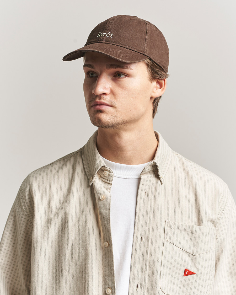 Uomini | Cappelli & Berretti | Forét | Hawk Washed Cap Brown