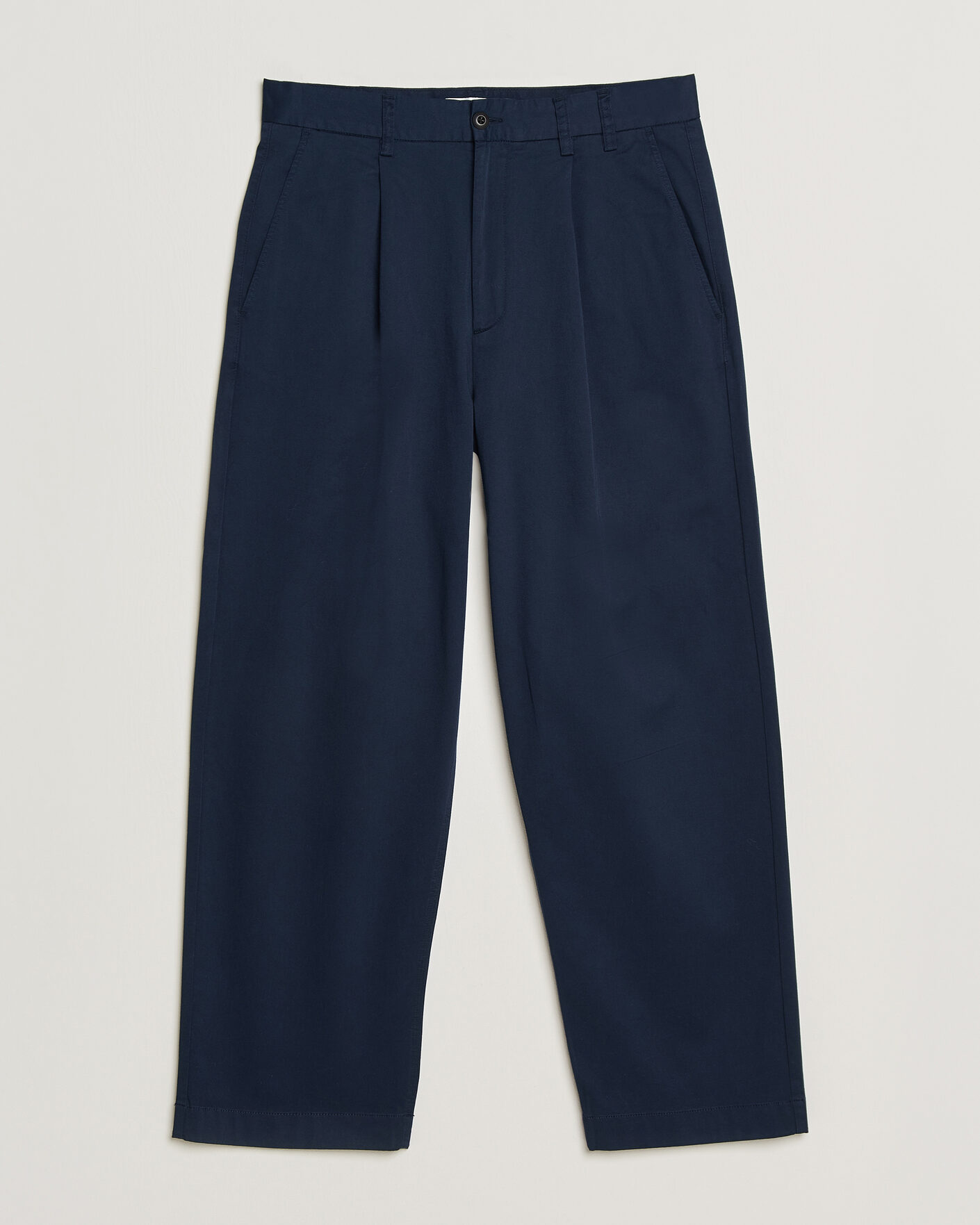 Uomini | Pantaloni | Forét | Writer Relaxed Fit Pants Navy