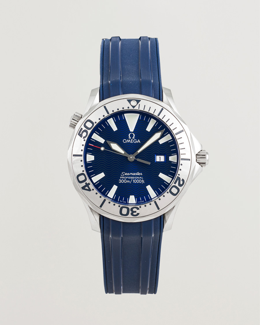Uomini | Omega Pre-Owned Seamaster 300M Electric Blue  | Omega Pre-Owned | Seamaster 300M Electric Blue 