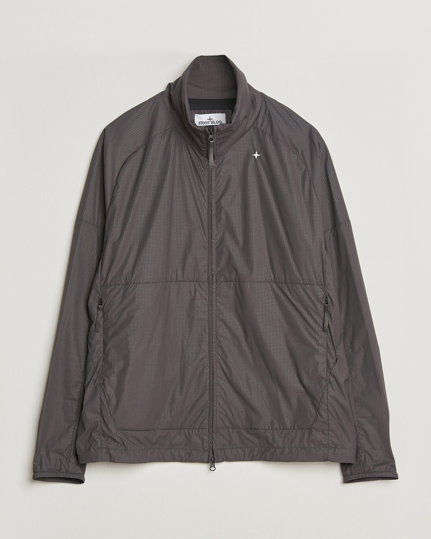 Uomini | Giacche | Stone Island | Stellina Nylon Stretch Field Jacket Charcoal