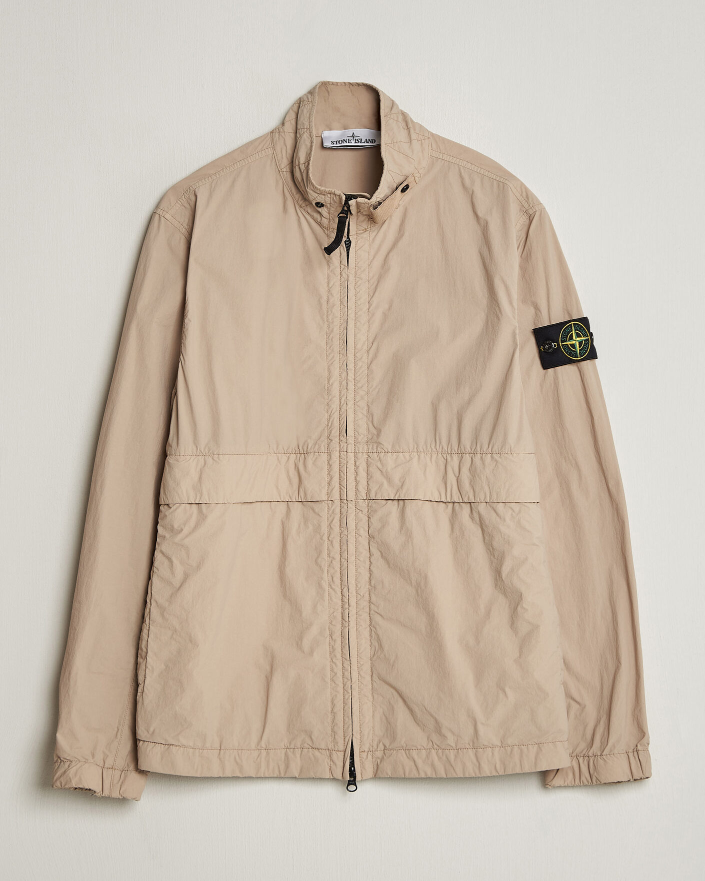 Uomini | Giacche | Stone Island | Nylon Smerigliato-TC Stand Collar Jacket Desert