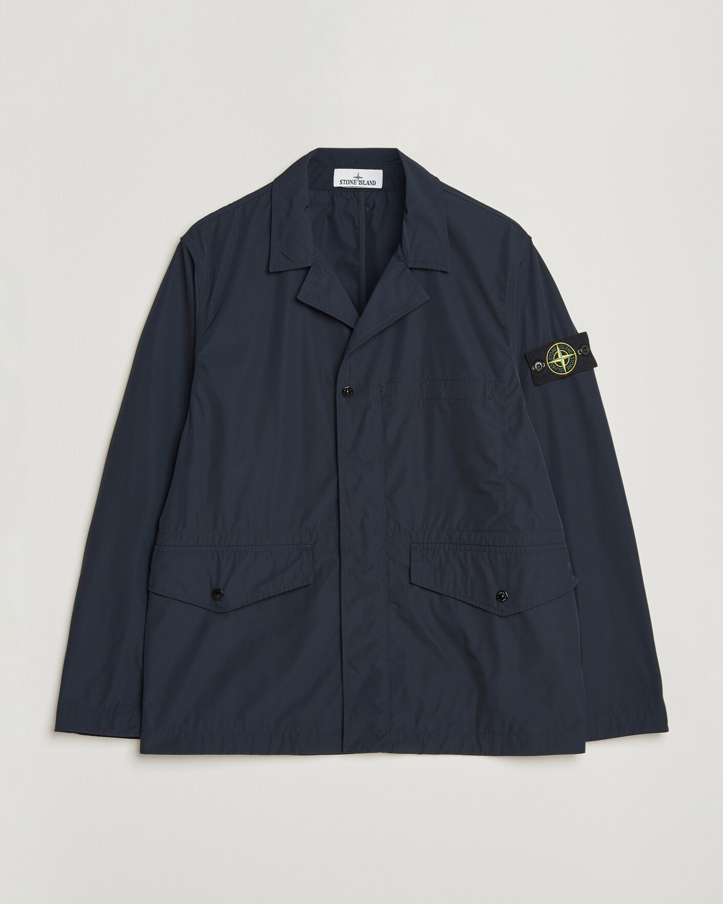 Uomini | Giacche | Stone Island | Micro Twill Blazer Jacket Navy