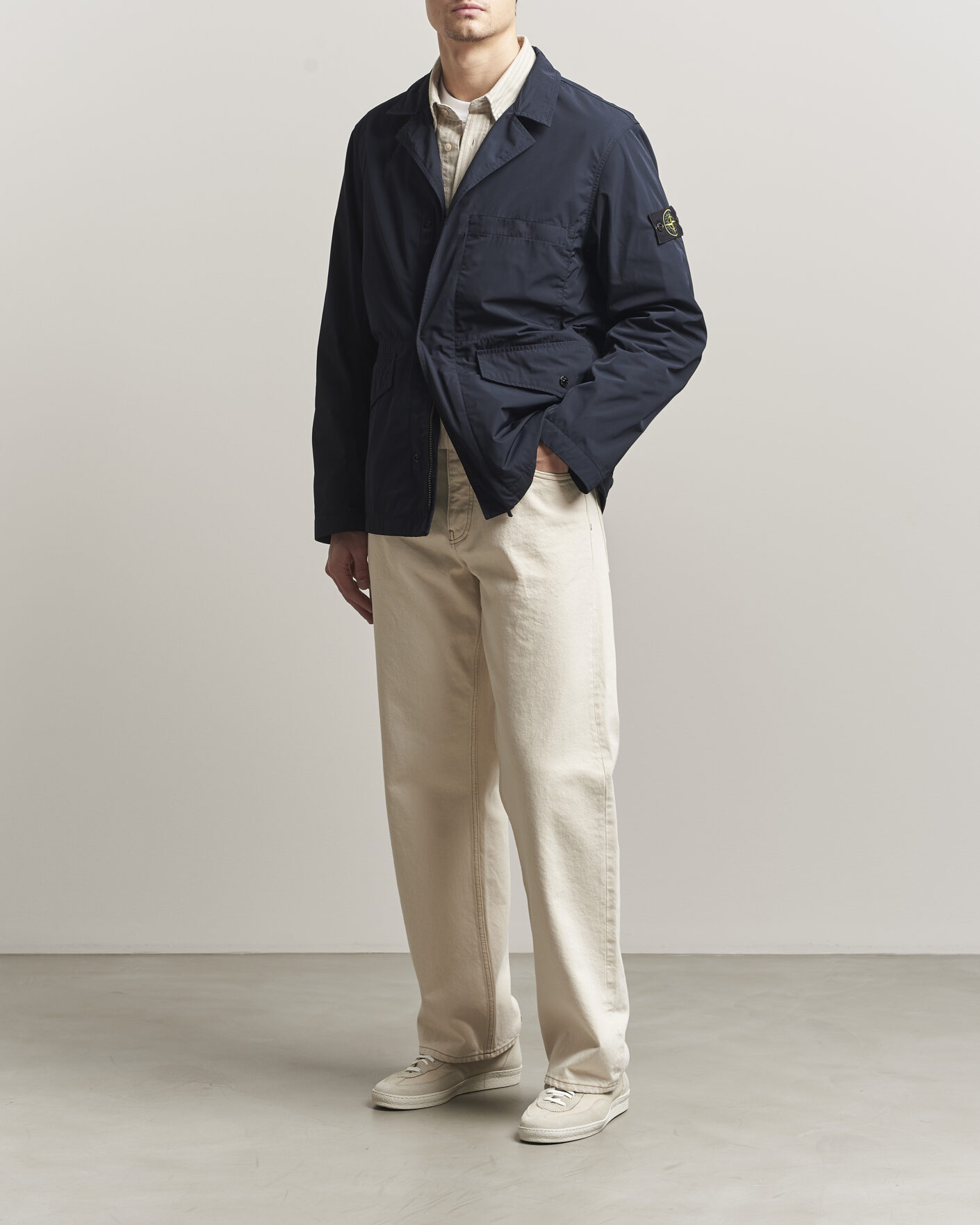 Uomini | Giacche | Stone Island | Micro Twill Blazer Jacket Navy