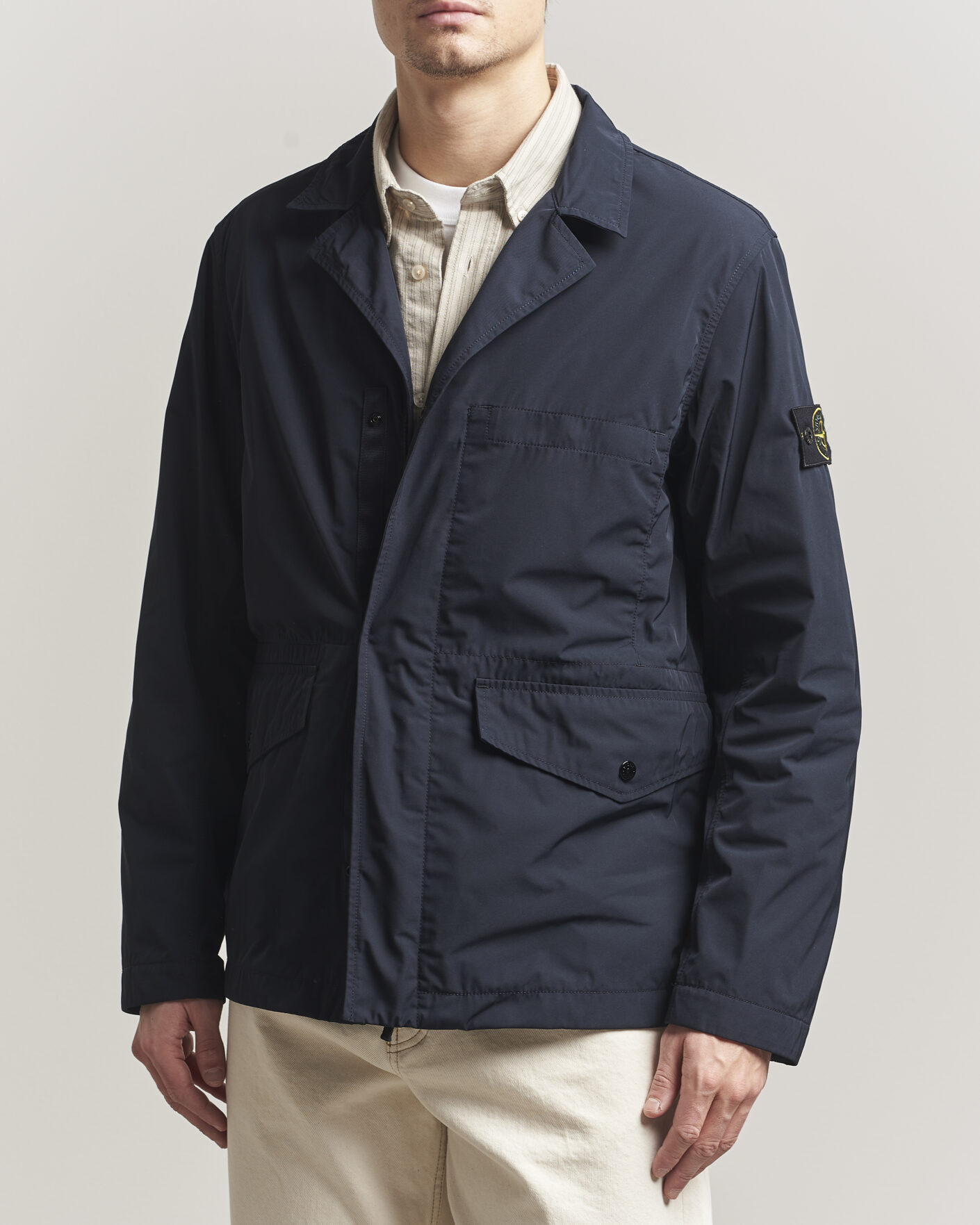 Uomini | Giacche | Stone Island | Micro Twill Blazer Jacket Navy