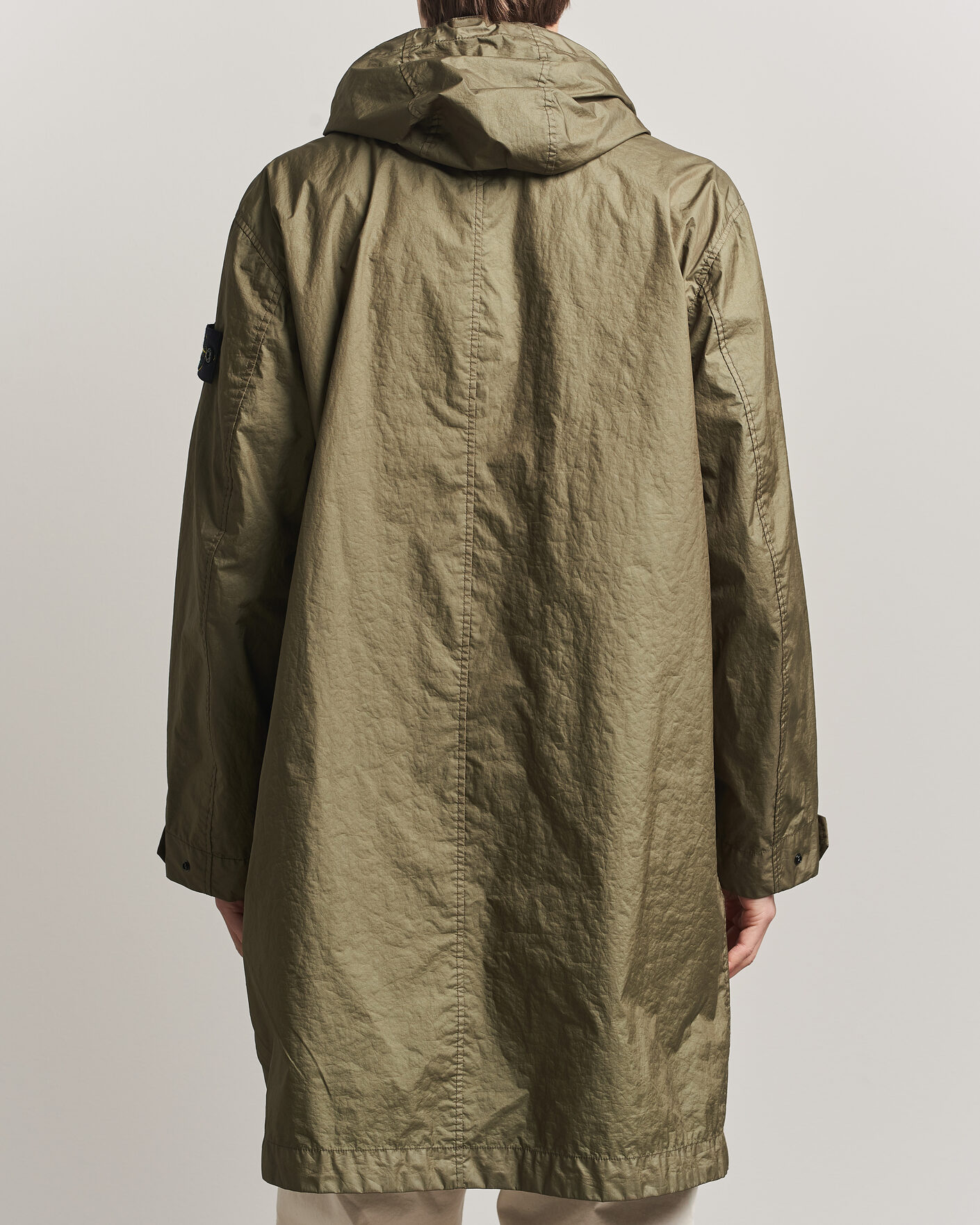 Uomini | Giacche | Stone Island | Membrana 3L Hooded Parka Military Green