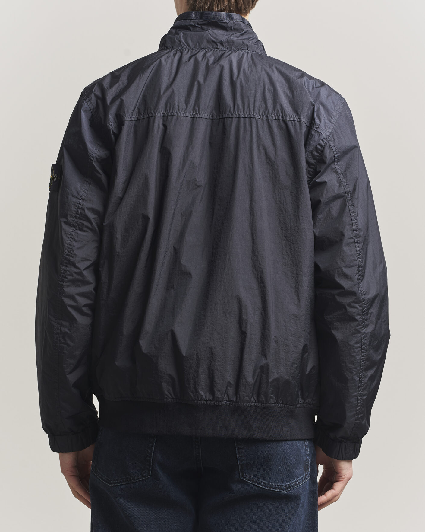 Uomini | Giacche | Stone Island | Crinkle Reps Short Jacket Navy