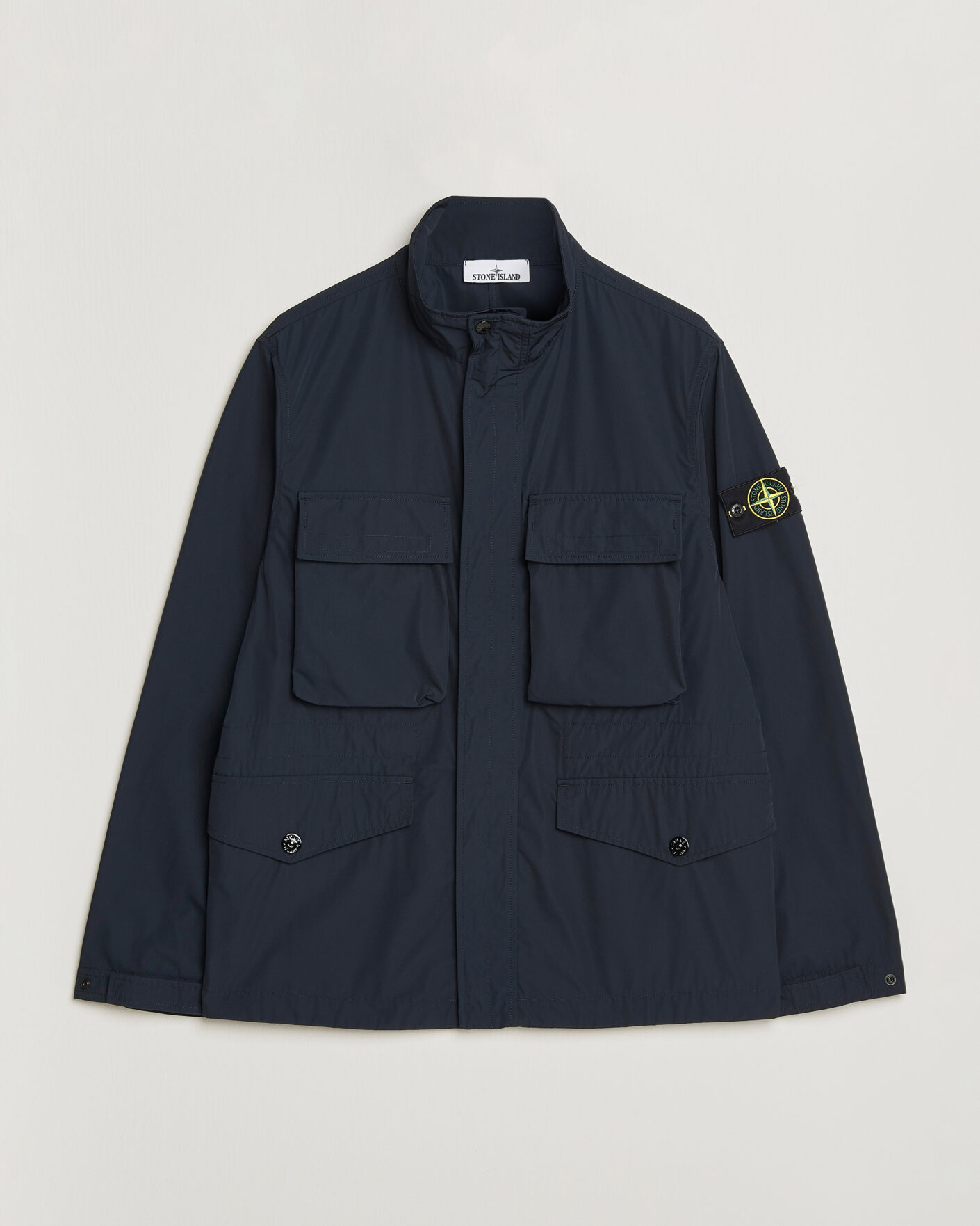 Uomini | Giacche | Stone Island | Micro Twill Field Jacket Navy