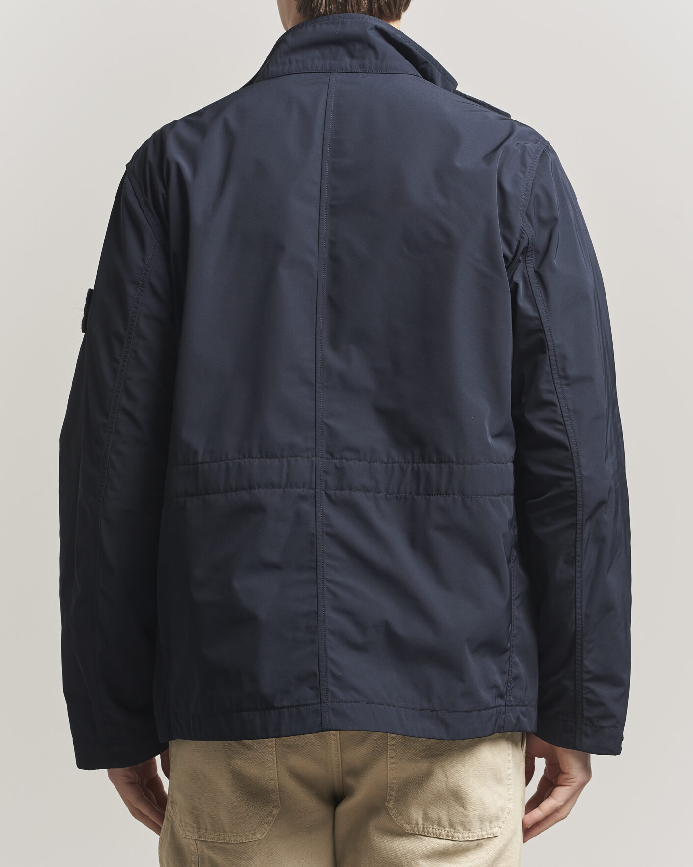 Uomini | Giacche | Stone Island | Micro Twill Field Jacket Navy