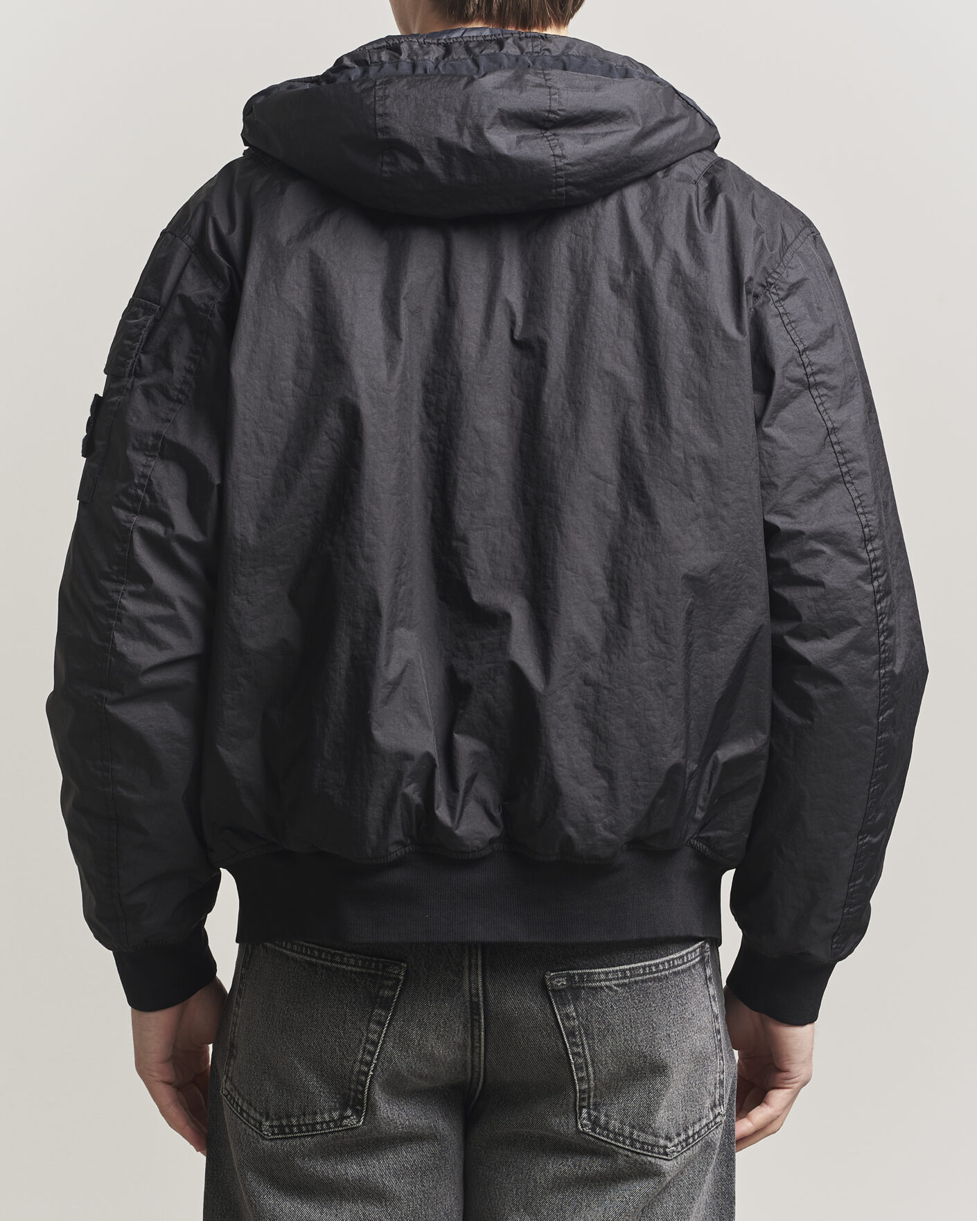 Uomini | Giacche | Stone Island | Membrana 3L Hood Jacket Black