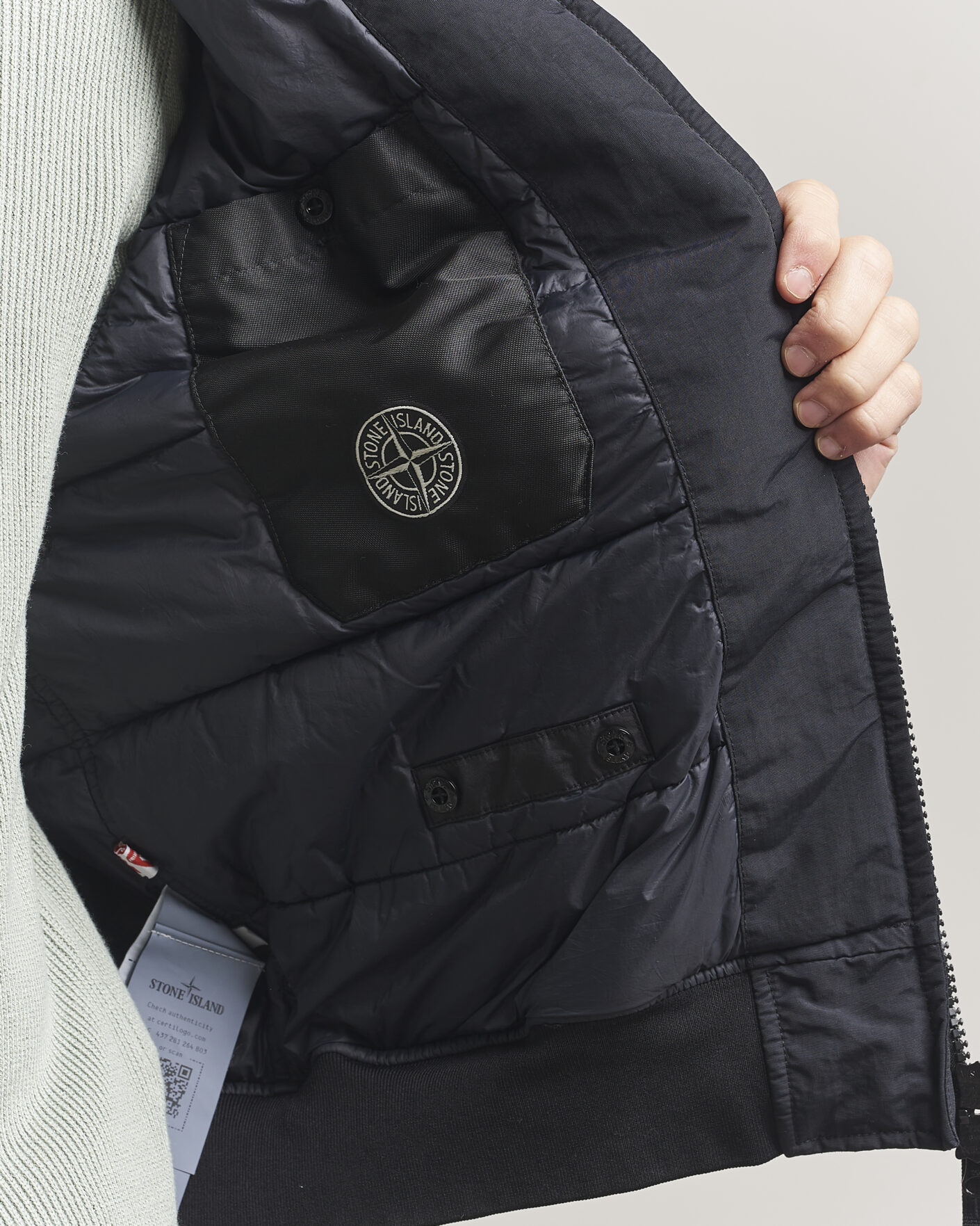 Uomini | Giacche | Stone Island | Membrana 3L Hood Jacket Black