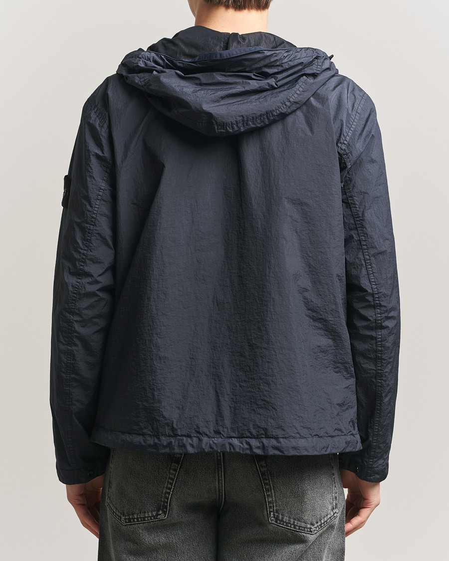 Uomini | Giacche | Stone Island | Crinkle Reps Padded Hood Jacket Navy