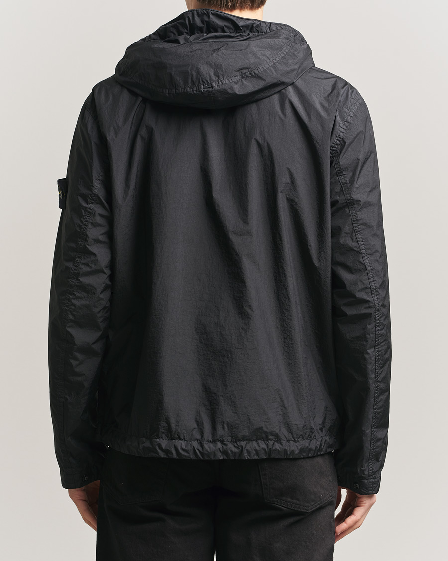 Uomini | Giacche | Stone Island | Crinkle Reps Padded Hood Jacket Black
